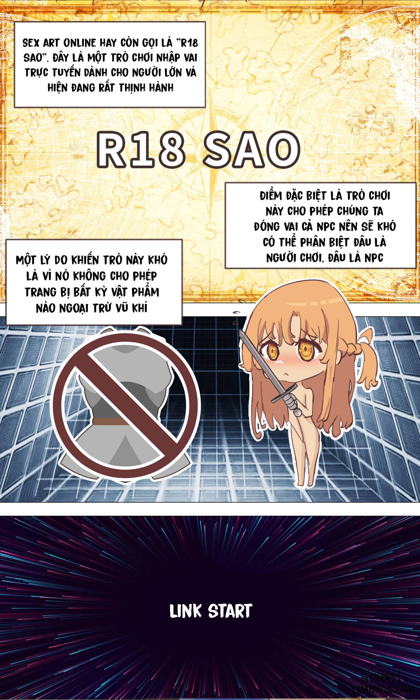 A SAO game where you can't equip costumes - Trang 6