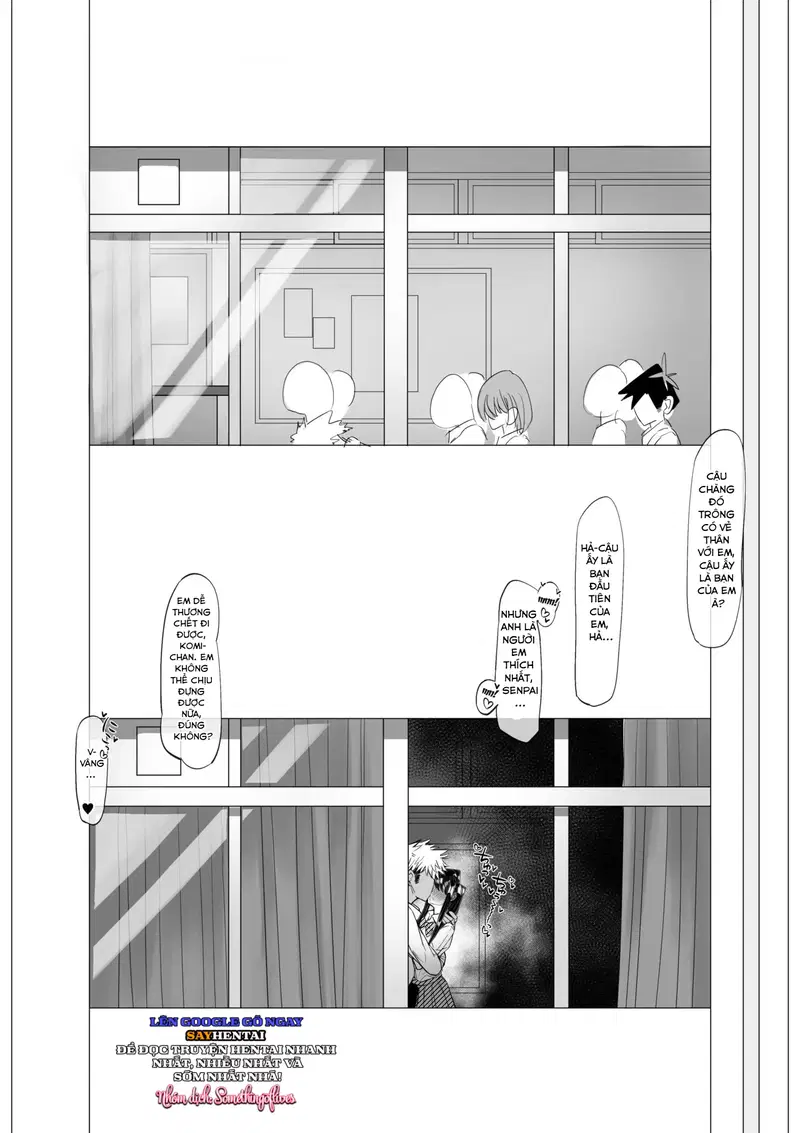 Komyushou de Chou Bijin no Komi-san ga Charao ni Guigui Korarete Shojo de Irareru Wake ga Nai - Oneshot - Trang 3