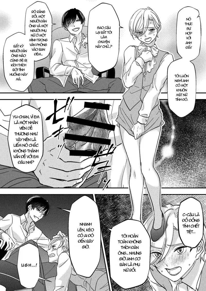Sếp bắt nạt tôi bị biến thành nữ. - Trang 9