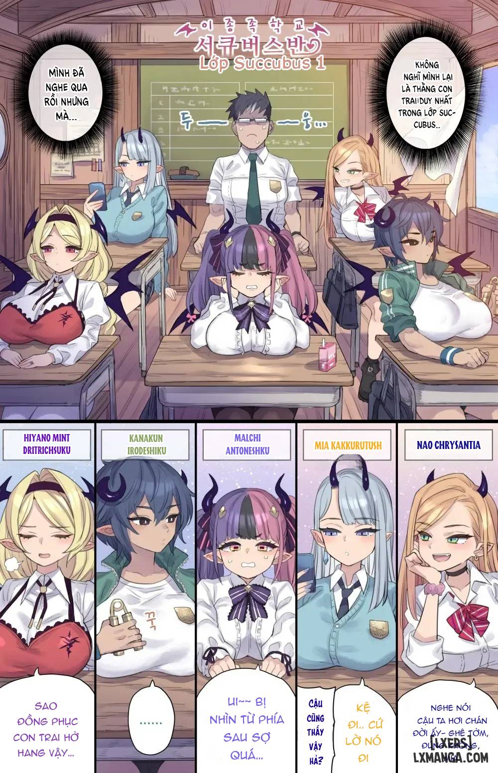 Lớp học Sucubus - Trang 3