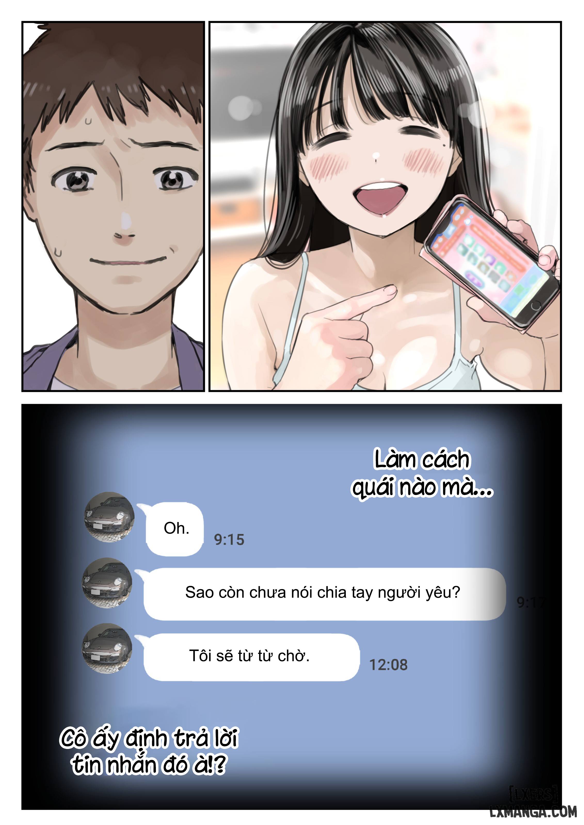 Tôi chỉ định nhìn trộm điện thoại của bạn gái tôi-FULL MÀU - Trang 6