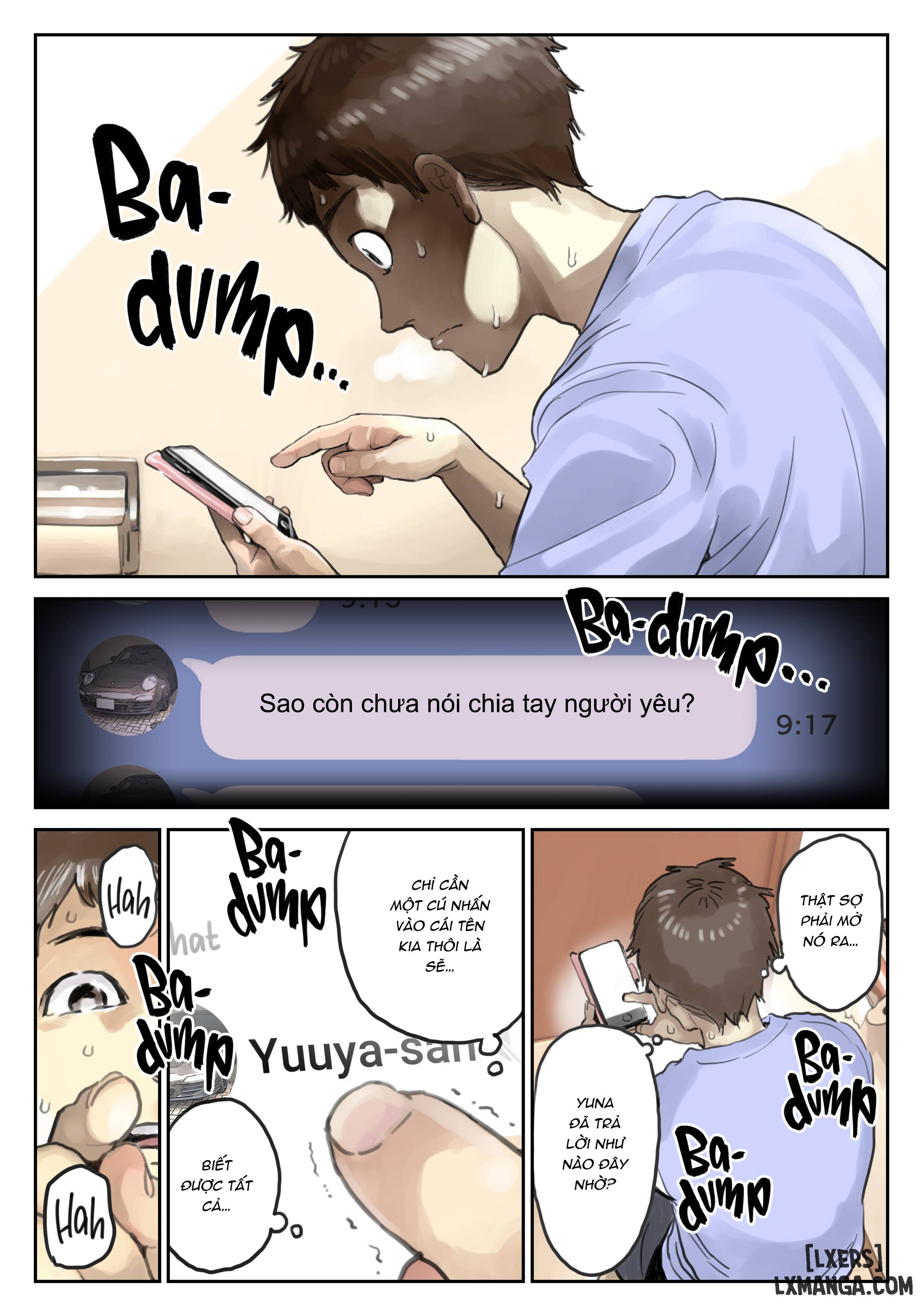 Tôi chỉ định nhìn trộm điện thoại của bạn gái tôi-FULL MÀU - Trang 11