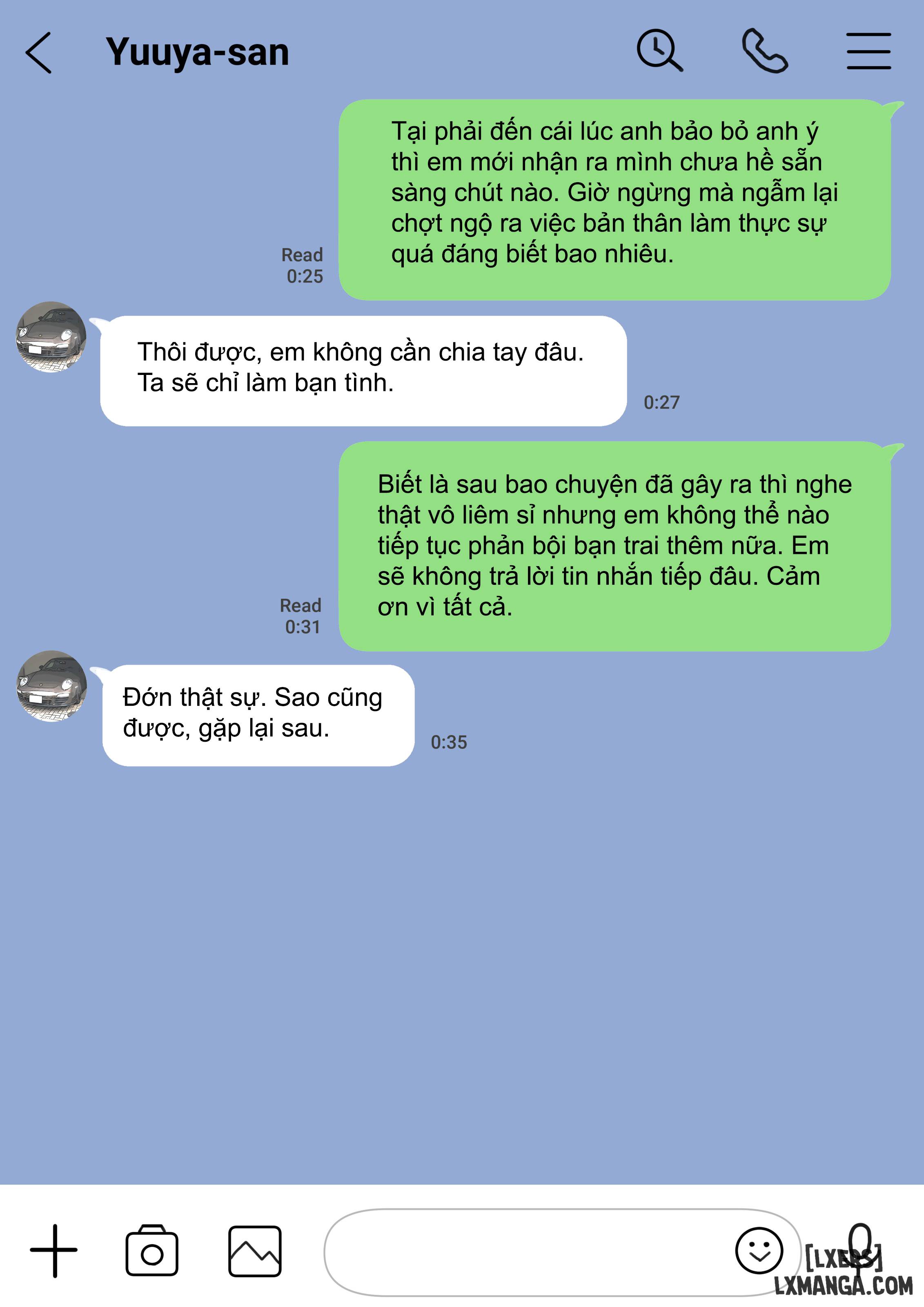 Tôi chỉ định nhìn trộm điện thoại của bạn gái tôi-FULL MÀU - Trang 15