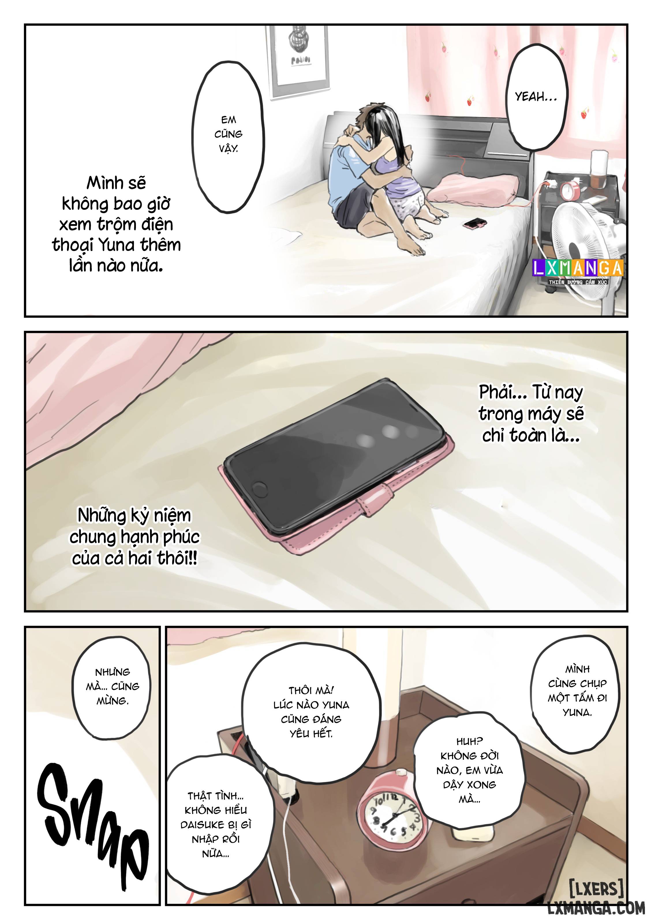 Tôi chỉ định nhìn trộm điện thoại của bạn gái tôi-FULL MÀU - Trang 18