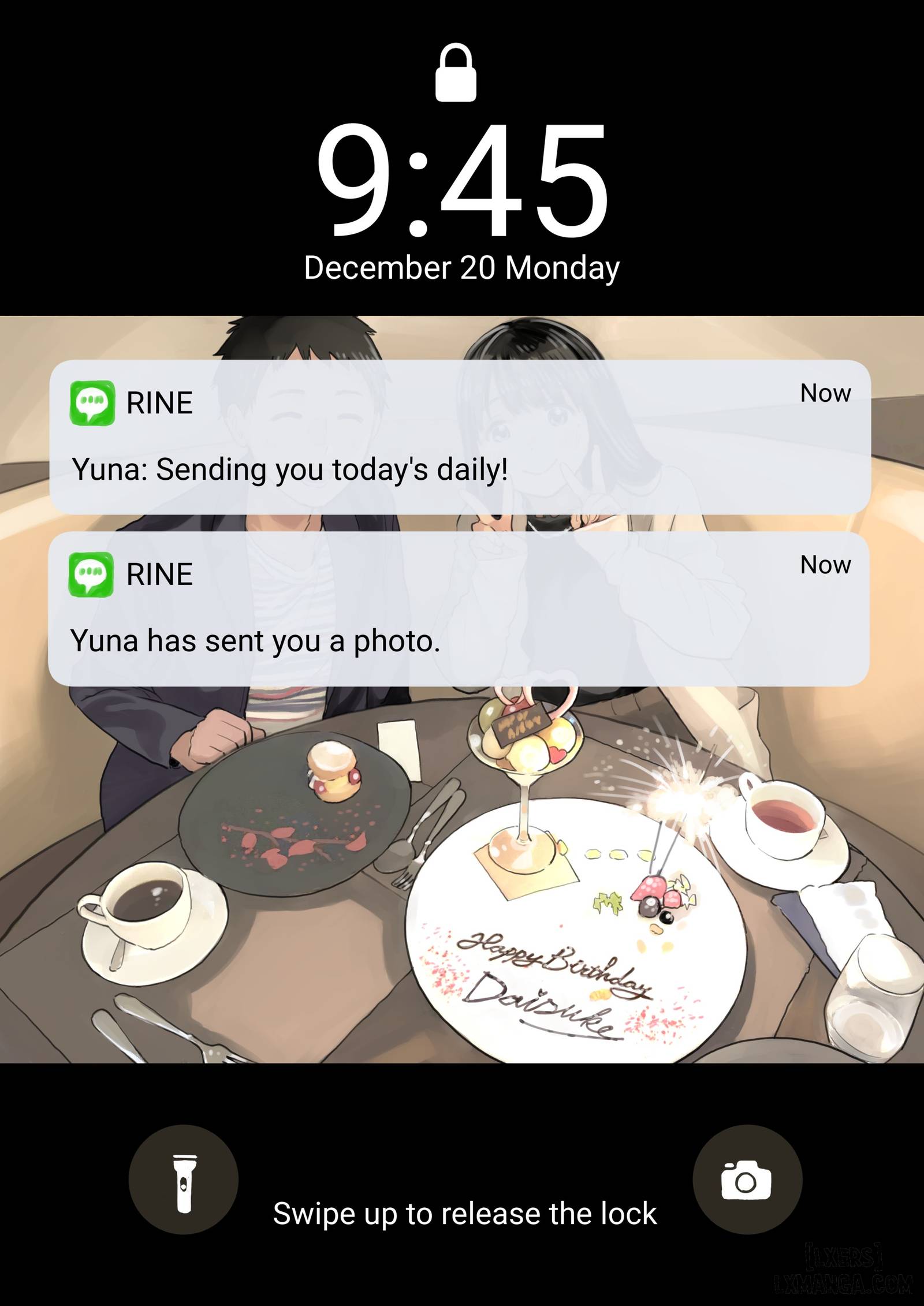 Tôi chỉ định nhìn trộm điện thoại của bạn gái tôi-FULL MÀU - Trang 8