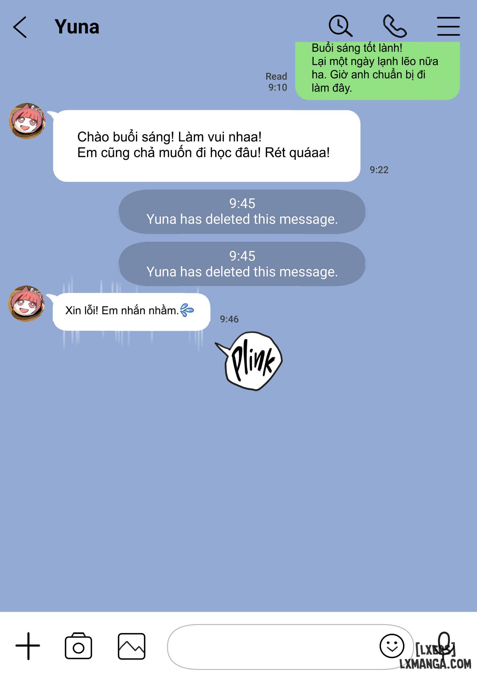 Tôi chỉ định nhìn trộm điện thoại của bạn gái tôi-FULL MÀU - Trang 10