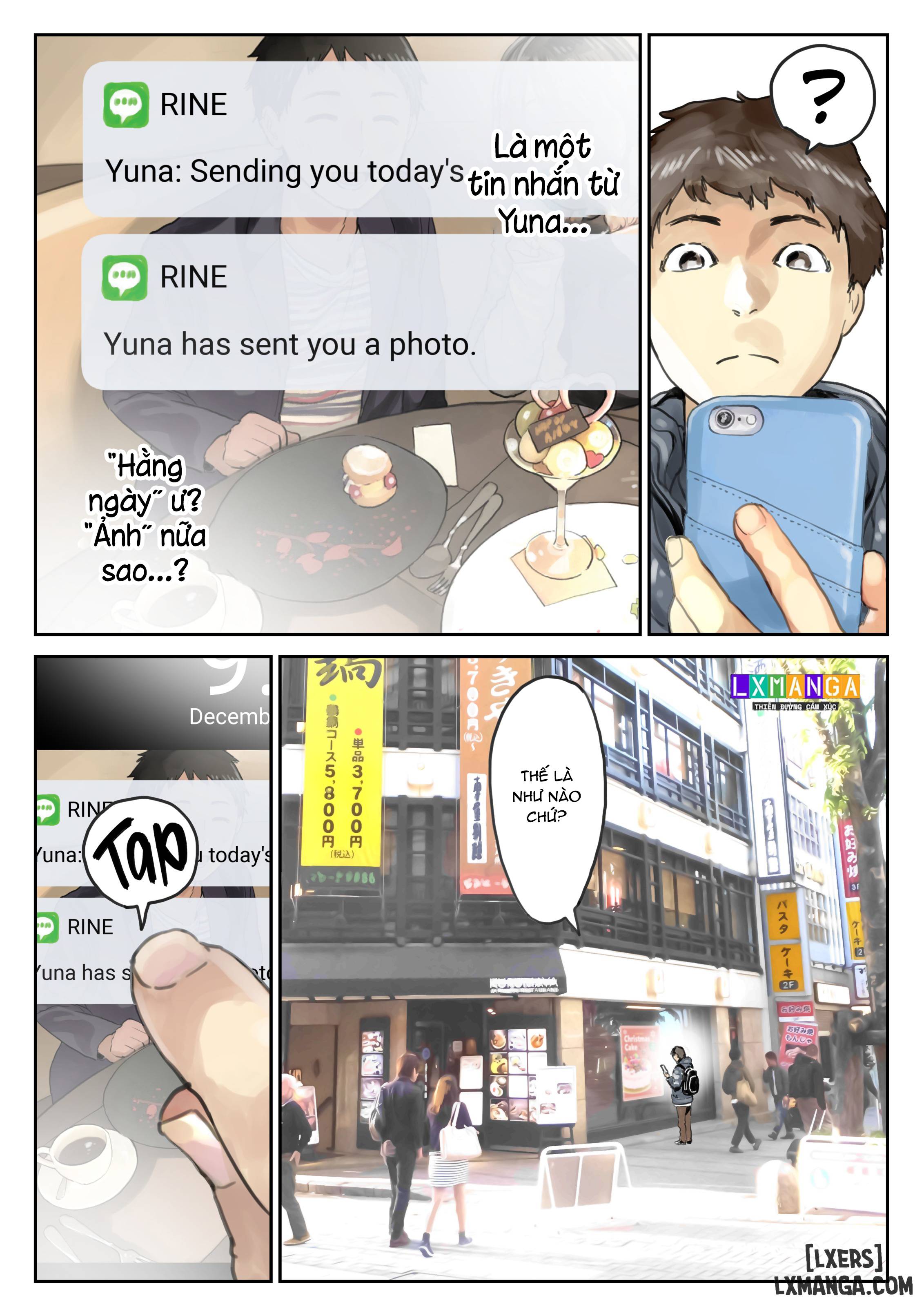 Tôi chỉ định nhìn trộm điện thoại của bạn gái tôi-FULL MÀU - Trang 9