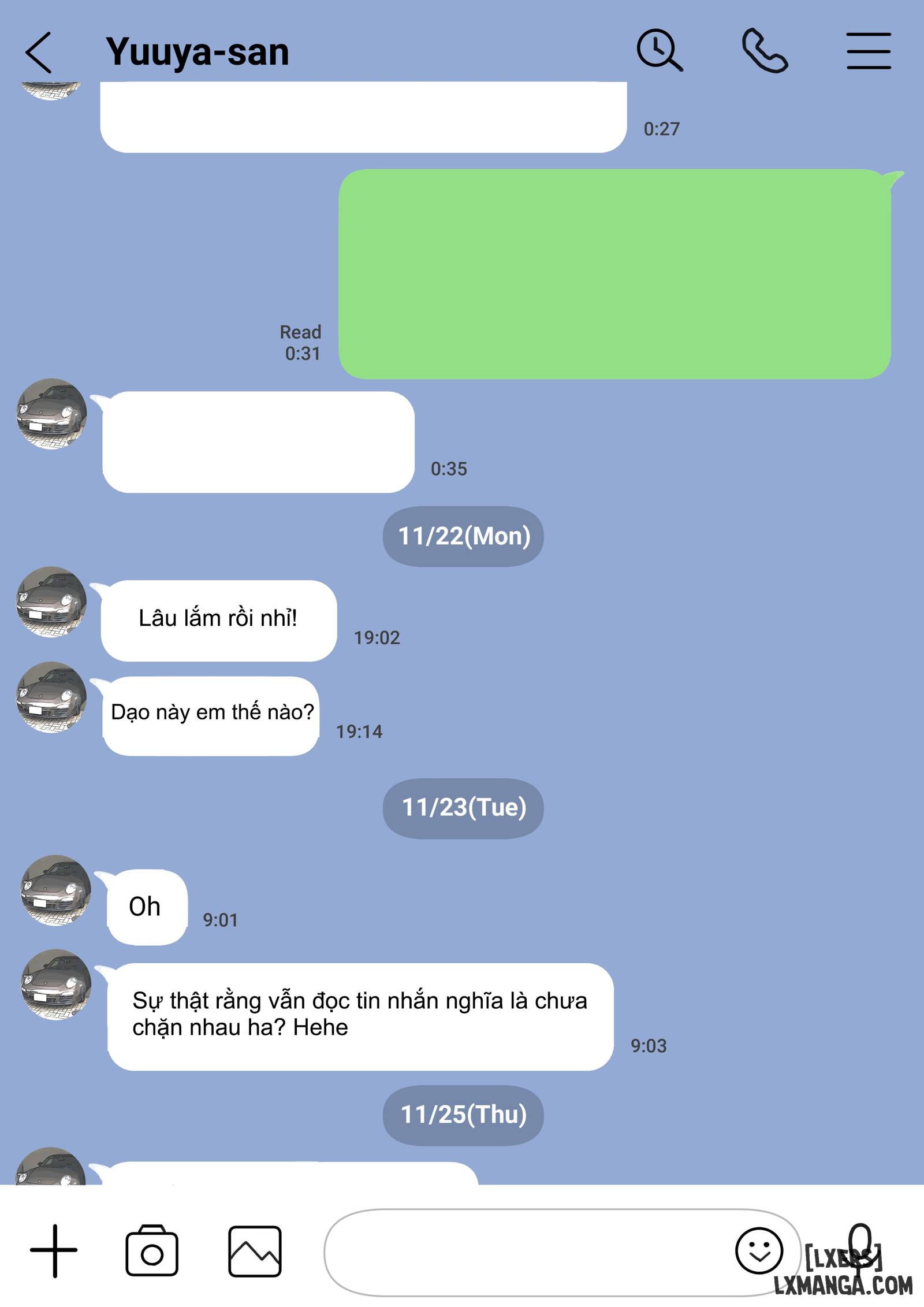 Tôi chỉ định nhìn trộm điện thoại của bạn gái tôi-FULL MÀU - Trang 14