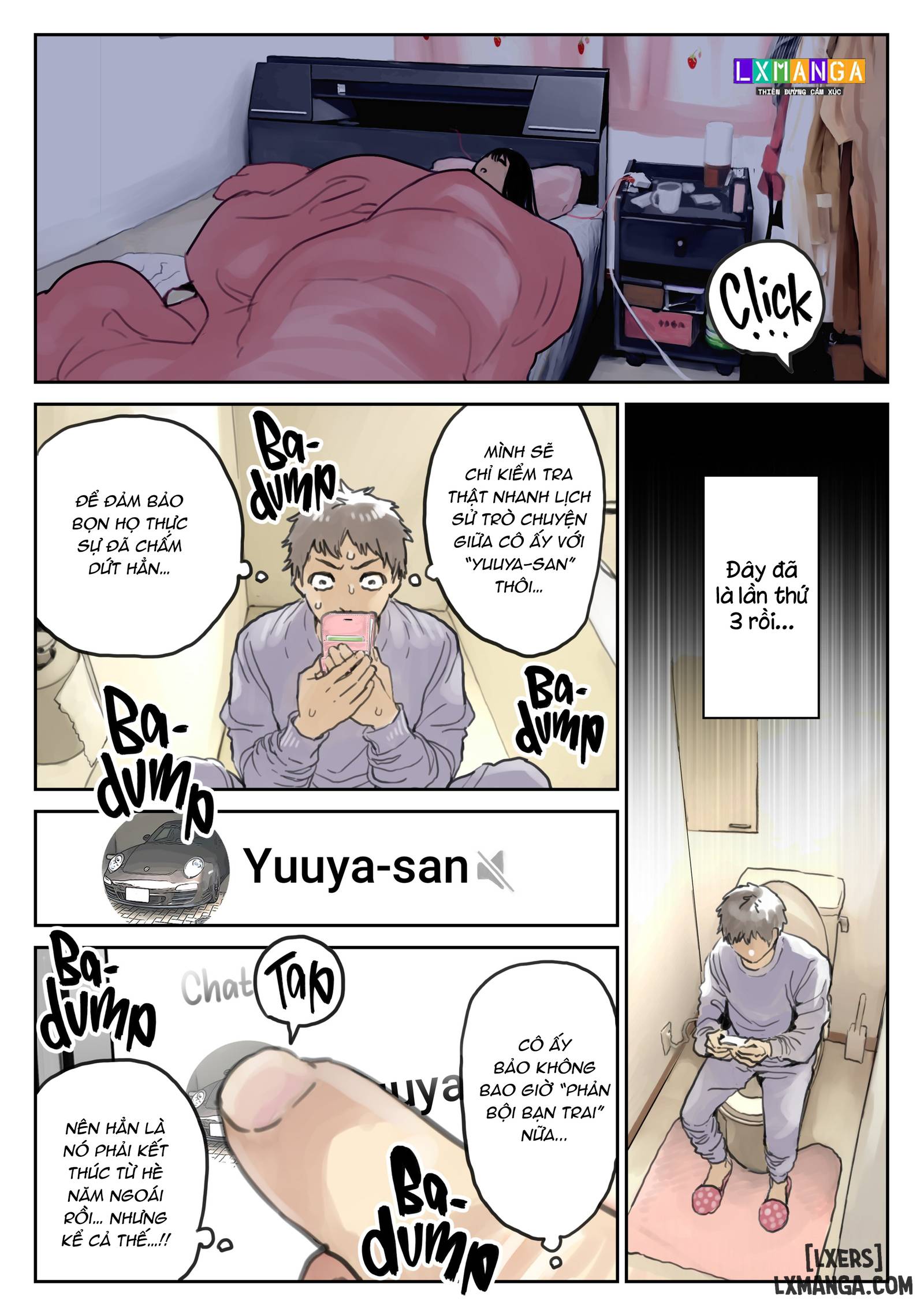 Tôi chỉ định nhìn trộm điện thoại của bạn gái tôi-FULL MÀU - Trang 13