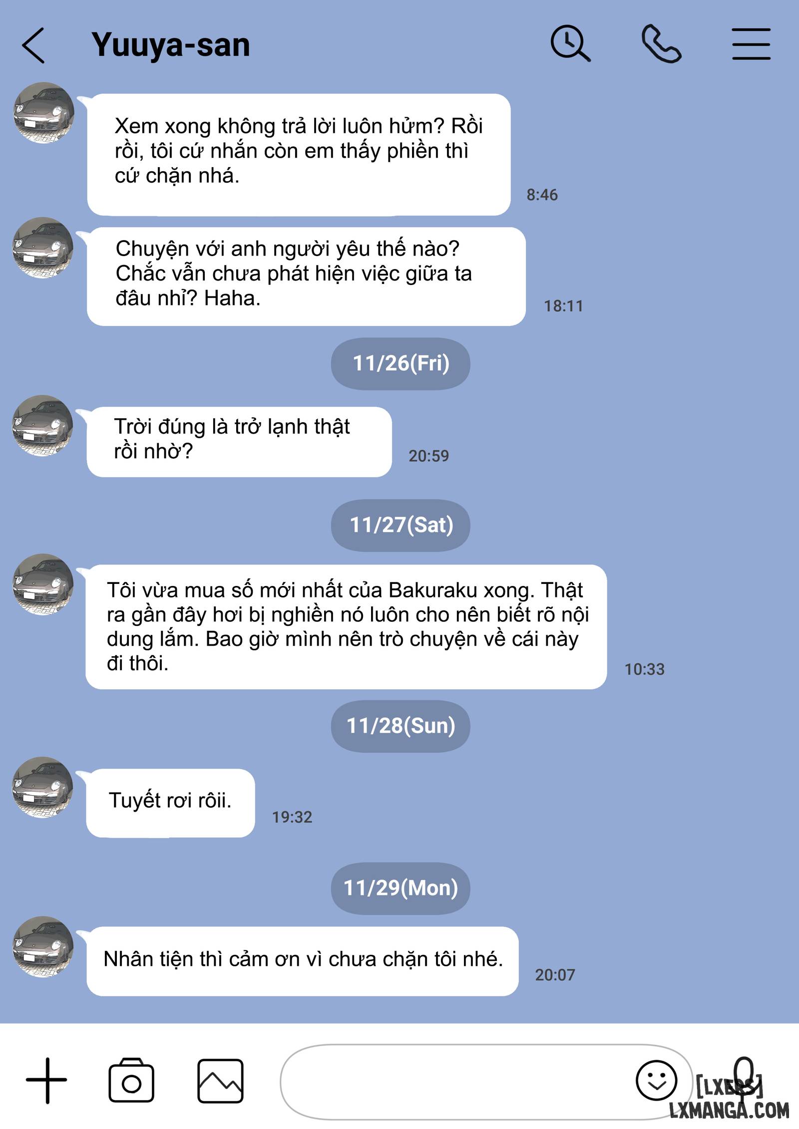 Tôi chỉ định nhìn trộm điện thoại của bạn gái tôi-FULL MÀU - Trang 15