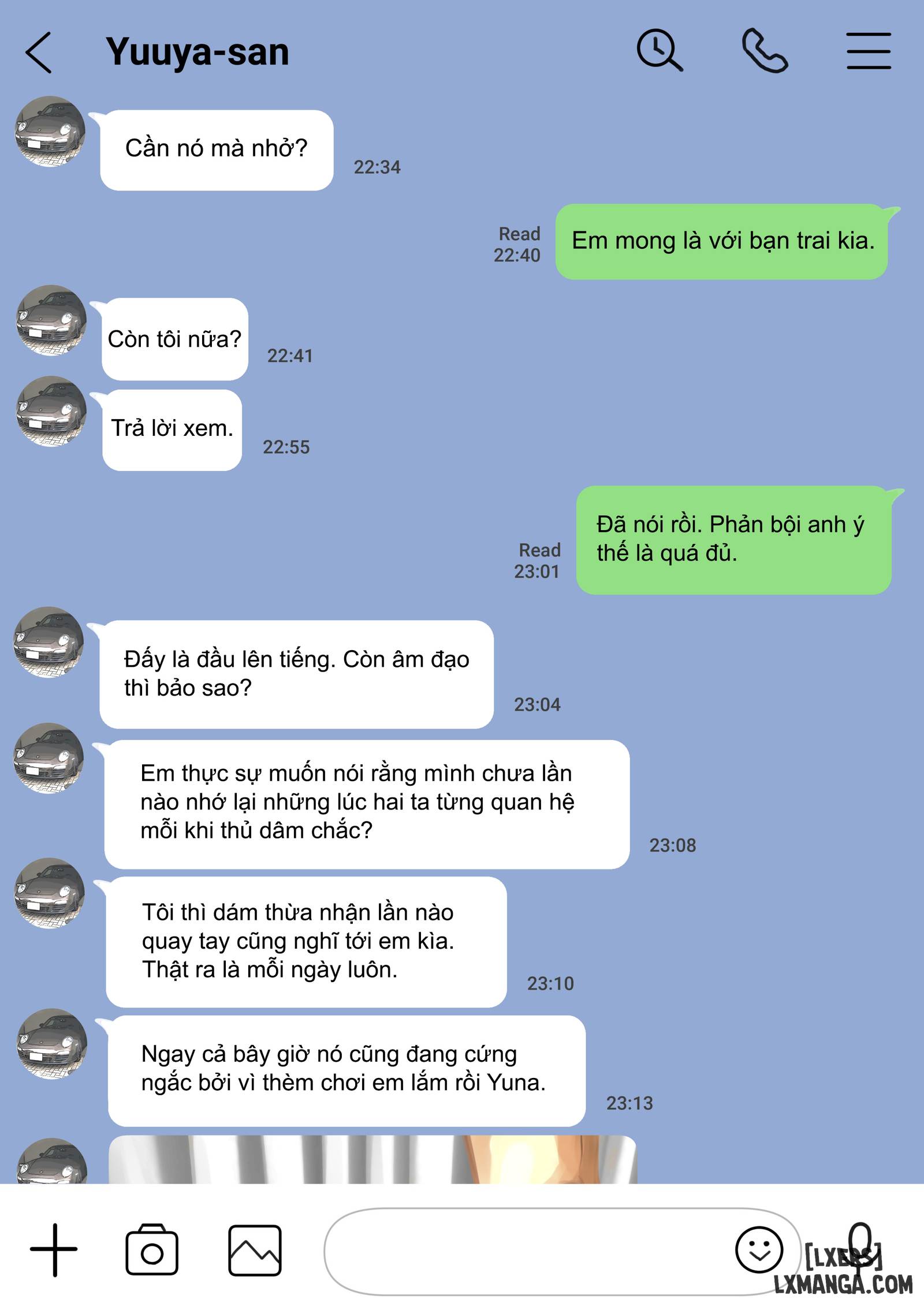 Tôi chỉ định nhìn trộm điện thoại của bạn gái tôi-FULL MÀU - Trang 19