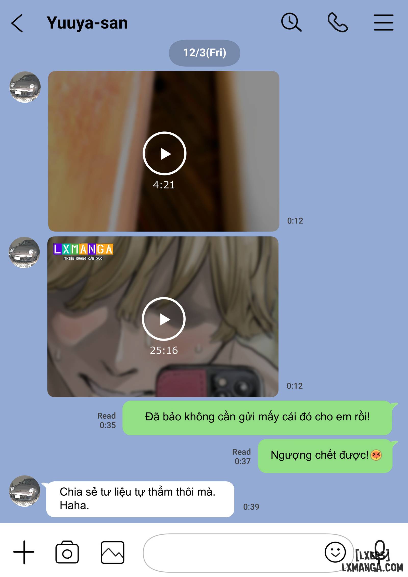 Tôi chỉ định nhìn trộm điện thoại của bạn gái tôi-FULL MÀU - Trang 1