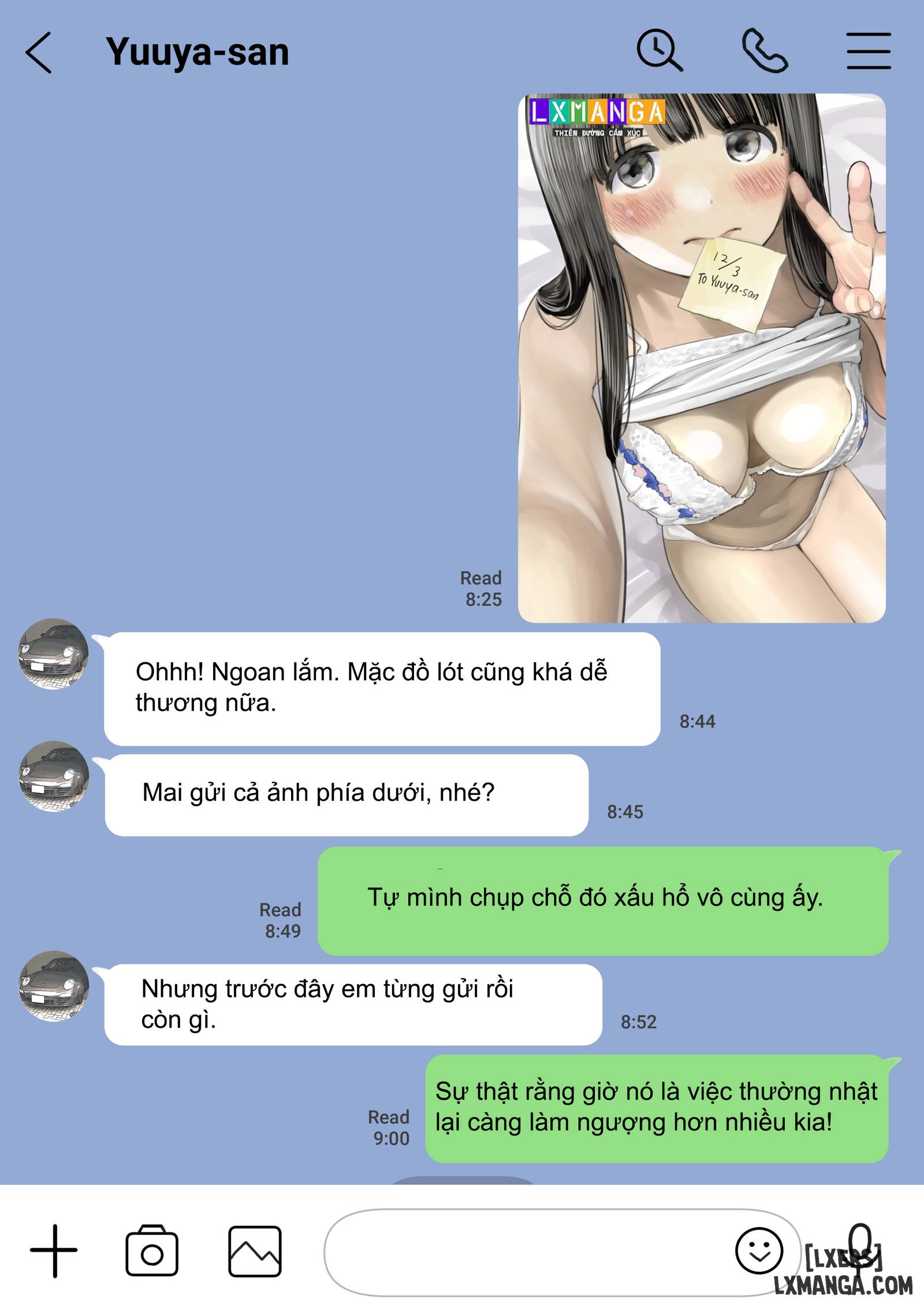 Tôi chỉ định nhìn trộm điện thoại của bạn gái tôi-FULL MÀU - Trang 12