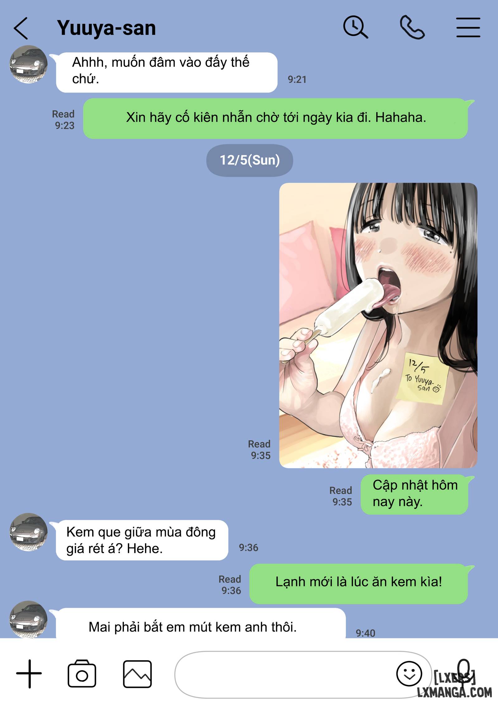 Tôi chỉ định nhìn trộm điện thoại của bạn gái tôi-FULL MÀU - Trang 14