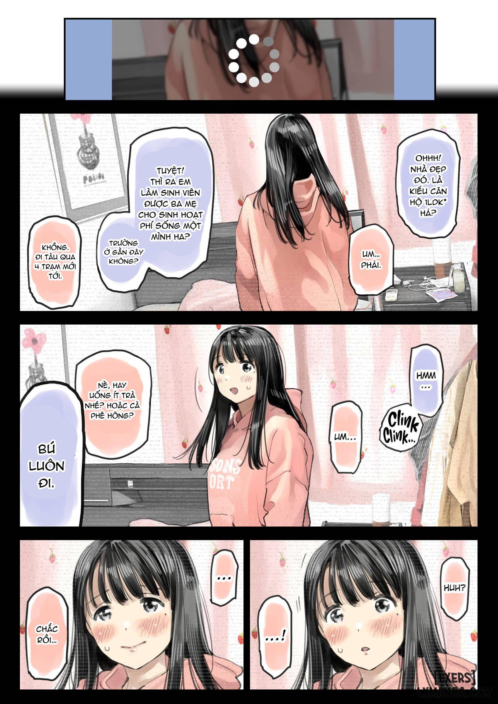 Tôi chỉ định nhìn trộm điện thoại của bạn gái tôi-FULL MÀU - Trang 17