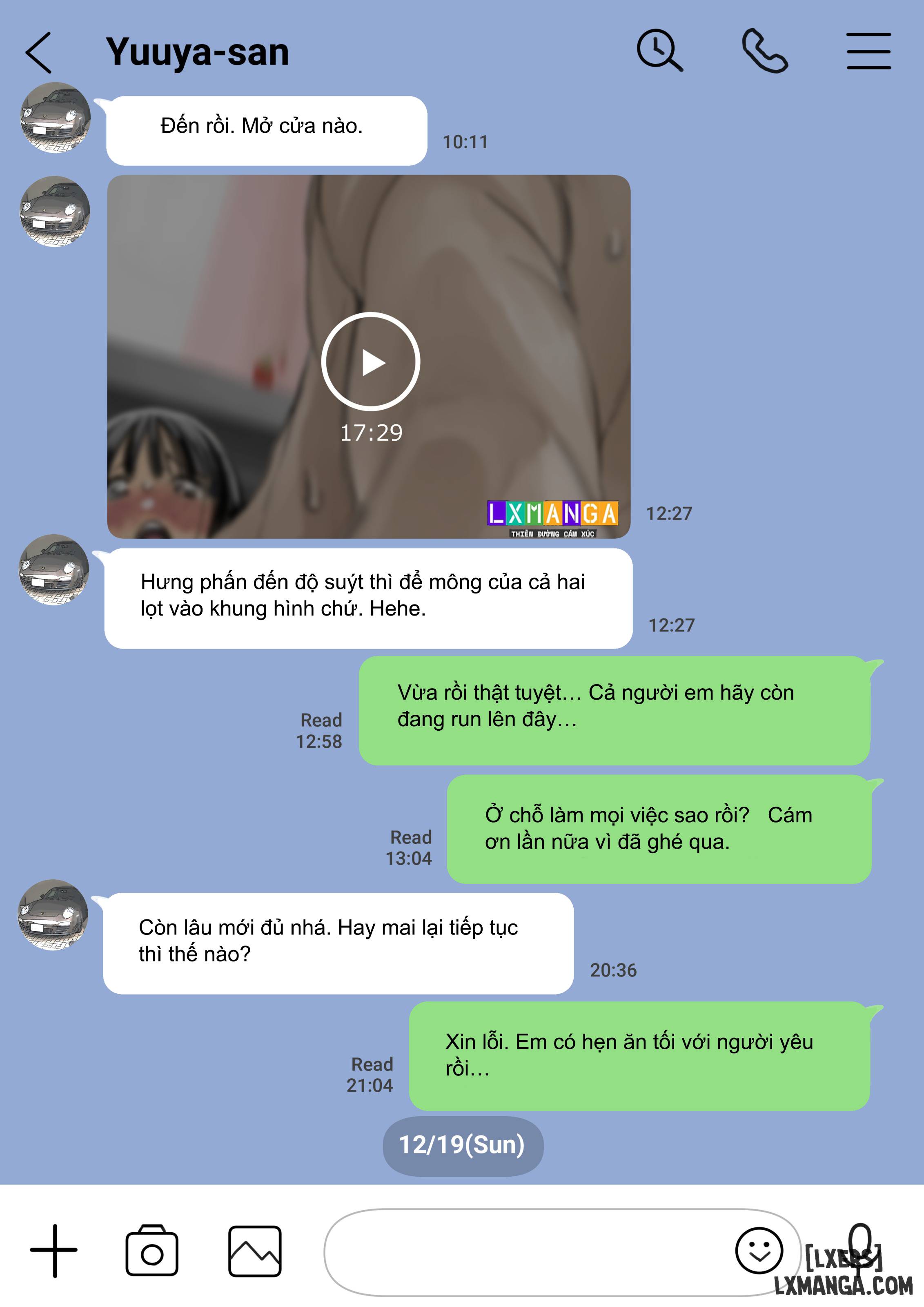 Tôi chỉ định nhìn trộm điện thoại của bạn gái tôi-FULL MÀU - Trang 4