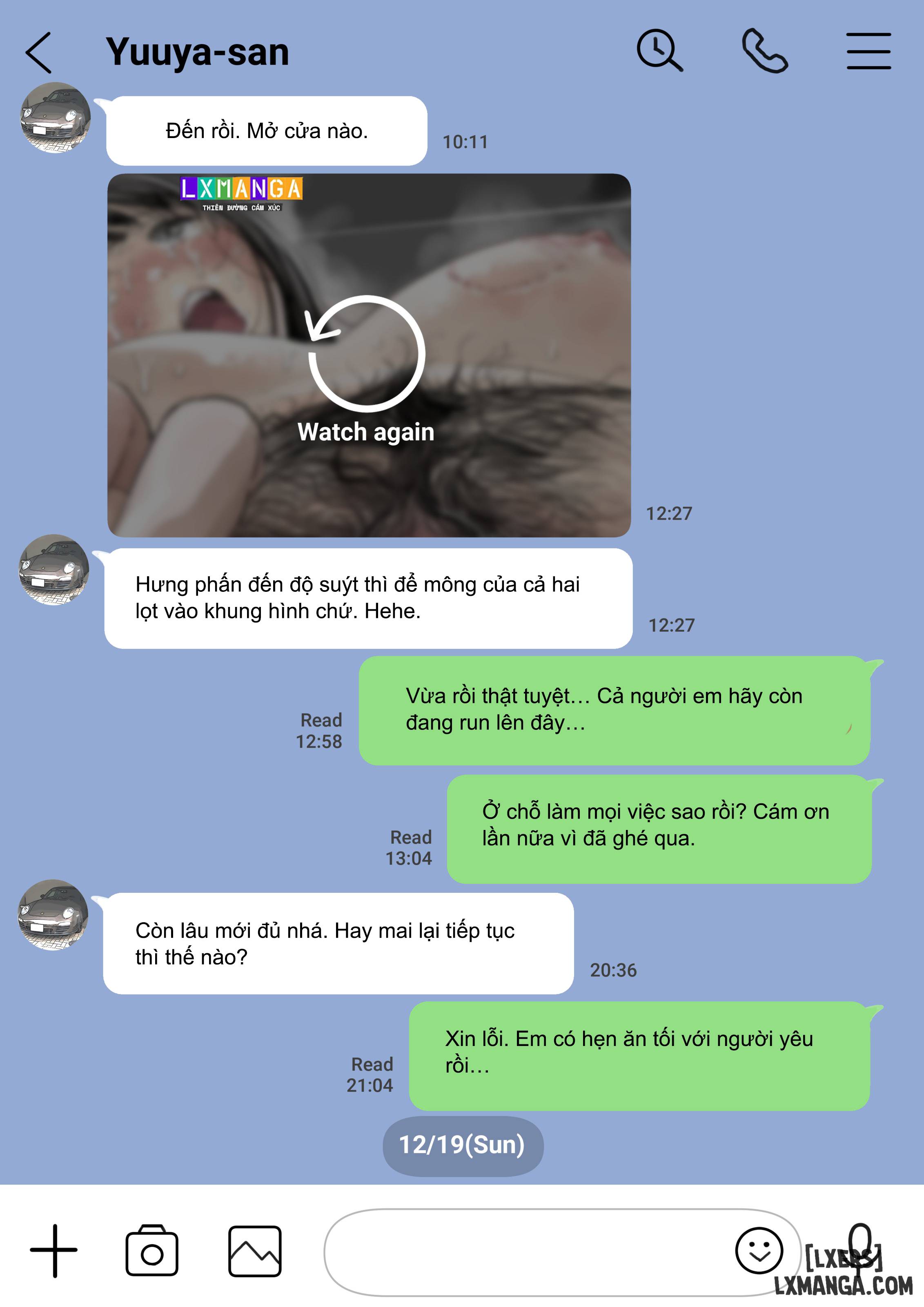 Tôi chỉ định nhìn trộm điện thoại của bạn gái tôi-FULL MÀU - Trang 8