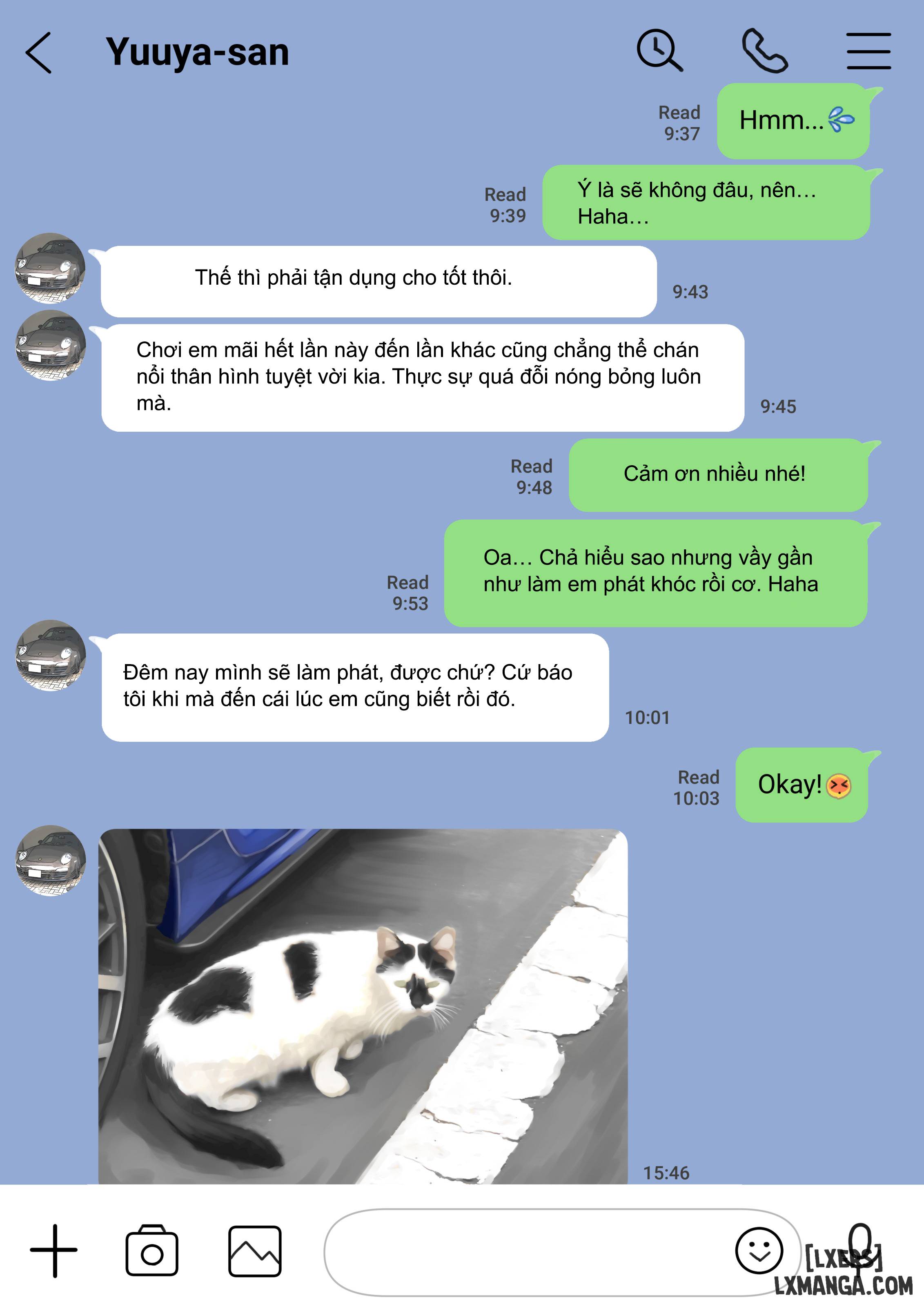 Tôi chỉ định nhìn trộm điện thoại của bạn gái tôi-FULL MÀU - Trang 10