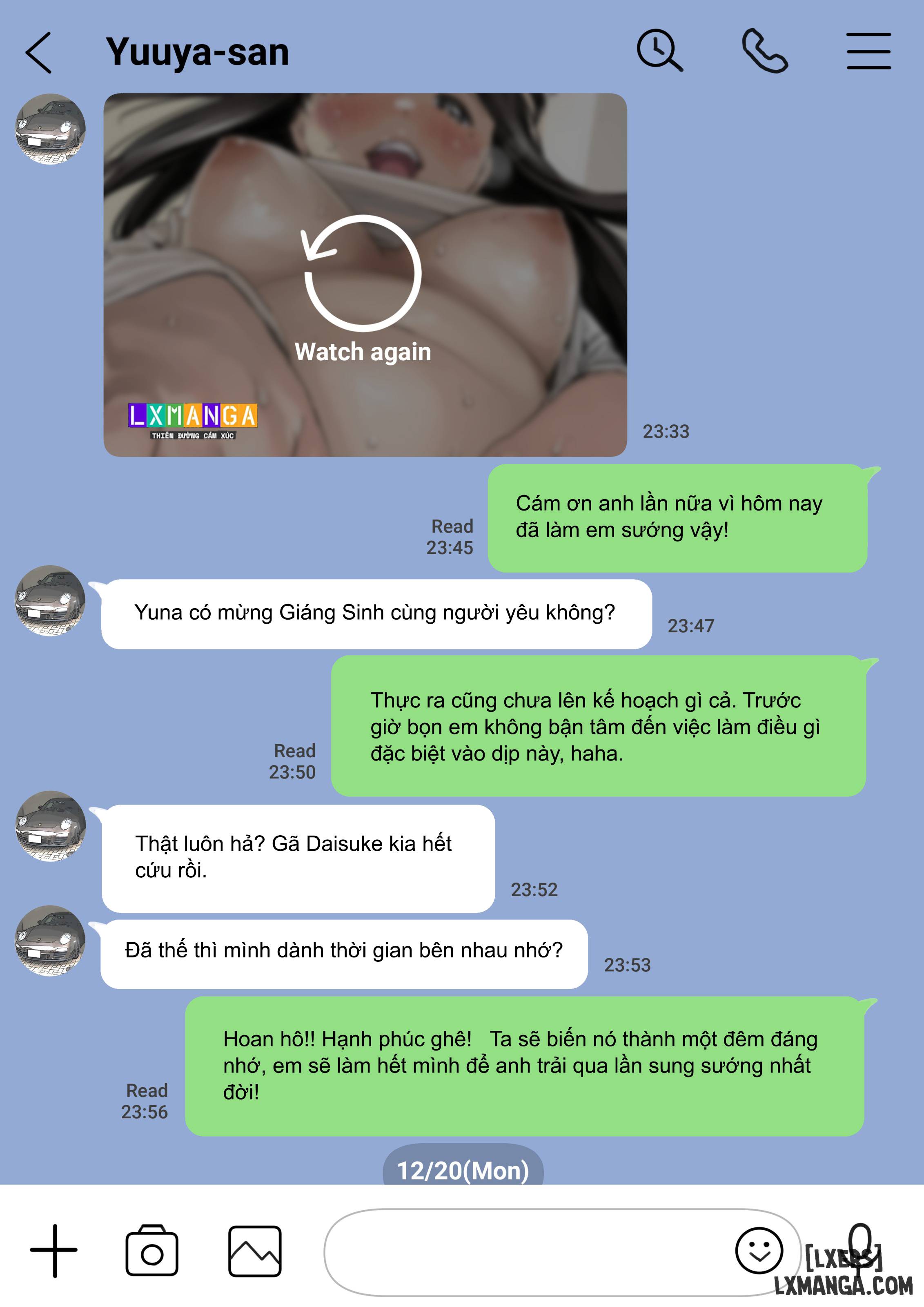 Tôi chỉ định nhìn trộm điện thoại của bạn gái tôi-FULL MÀU - Trang 16