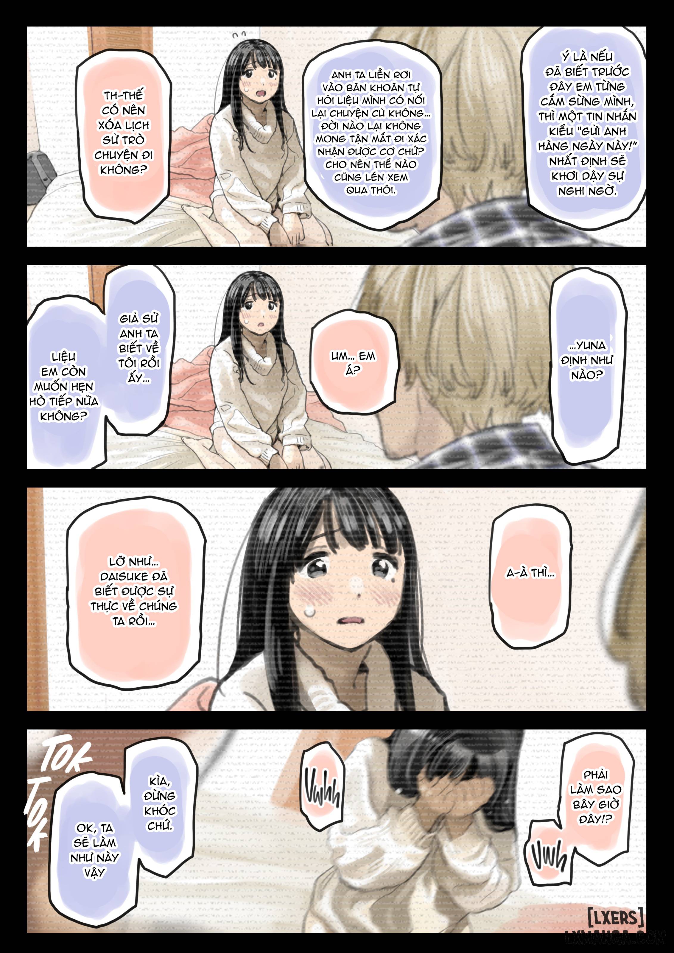 Tôi chỉ định nhìn trộm điện thoại của bạn gái tôi-FULL MÀU - Trang 4