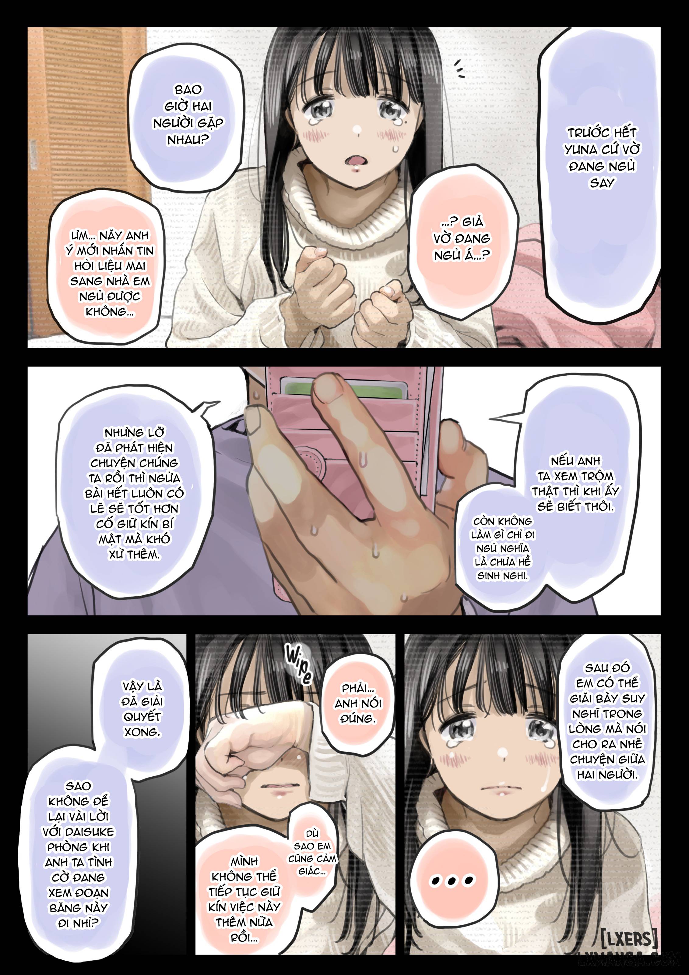 Tôi chỉ định nhìn trộm điện thoại của bạn gái tôi-FULL MÀU - Trang 5