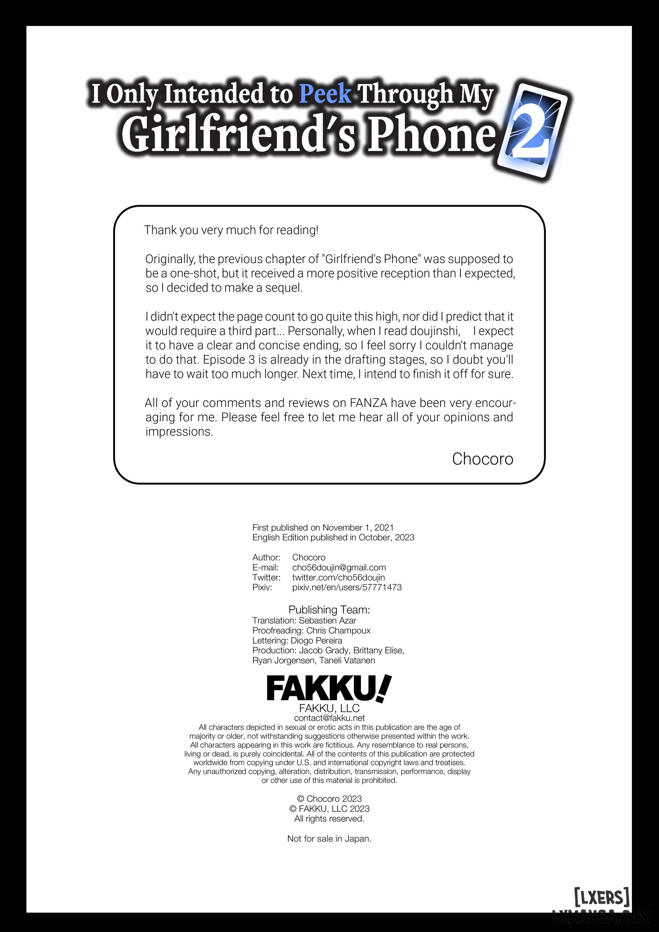 Tôi chỉ định nhìn trộm điện thoại của bạn gái tôi-FULL MÀU - Trang 29