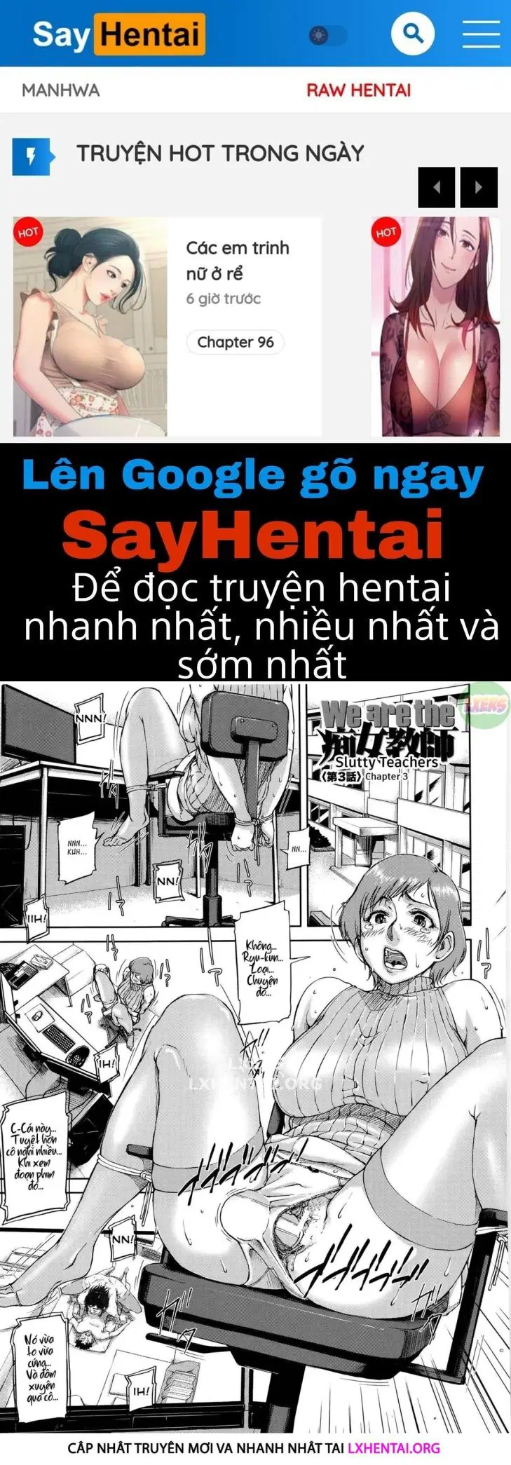 Những trò hư hỏng của giáo viên - Trang 1