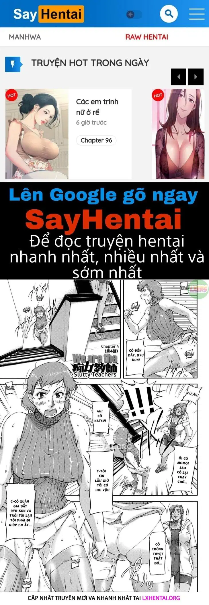 Những trò hư hỏng của giáo viên - Trang 1