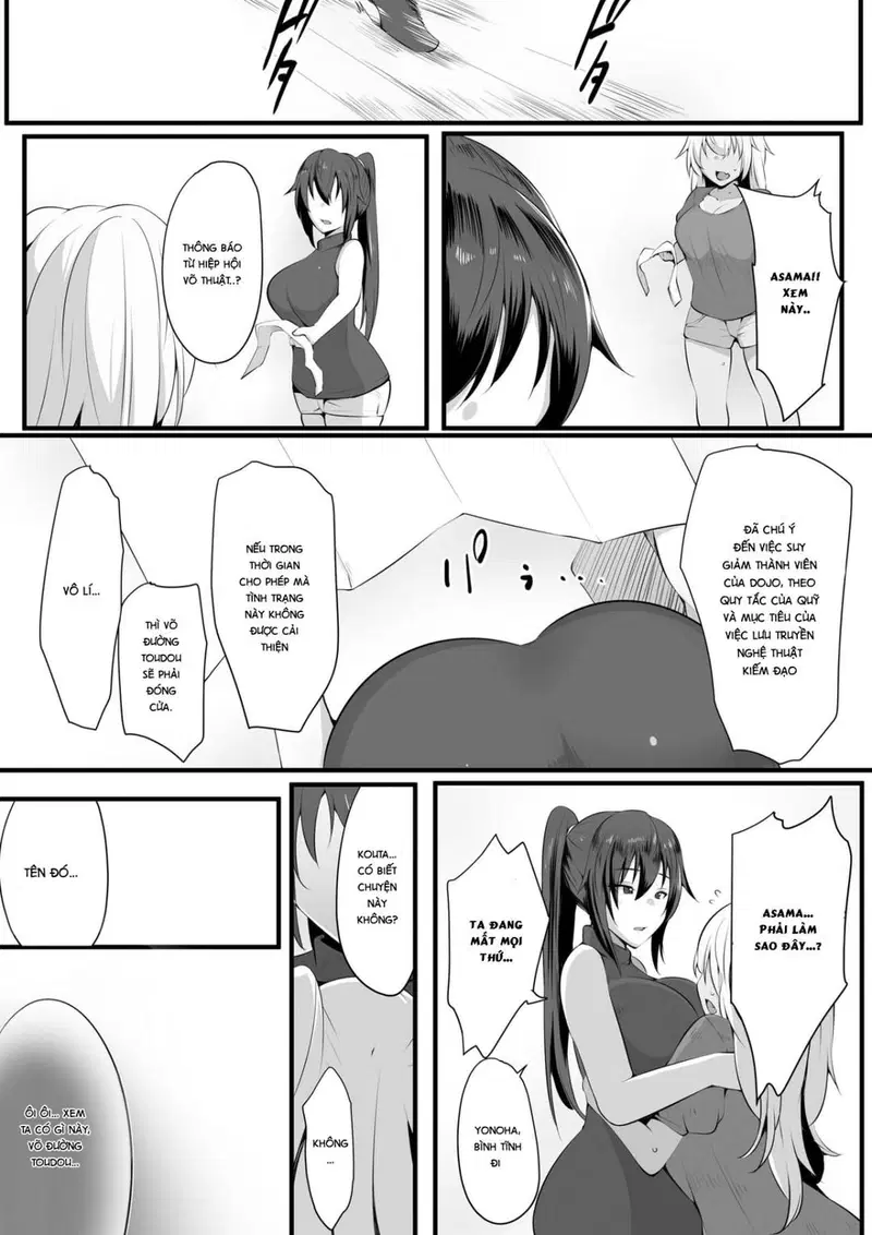 Hai chị gái hy sinh vì võ đường ONESHOT - Trang 8
