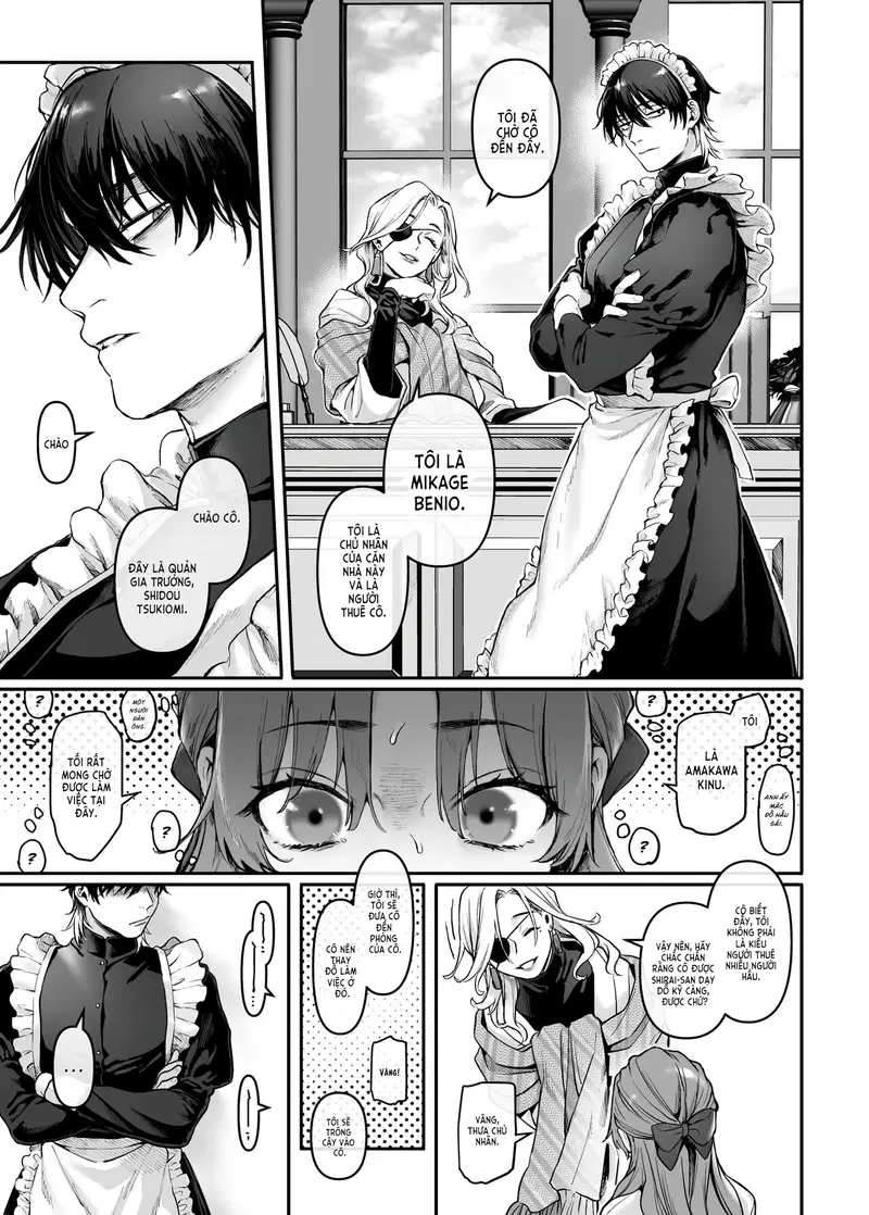 Nàng hầu gái giả trang và thủ lĩnh quỷ - Trang 8