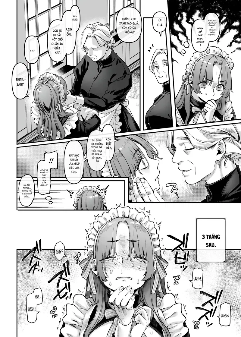 Nàng hầu gái giả trang và thủ lĩnh quỷ - Trang 11