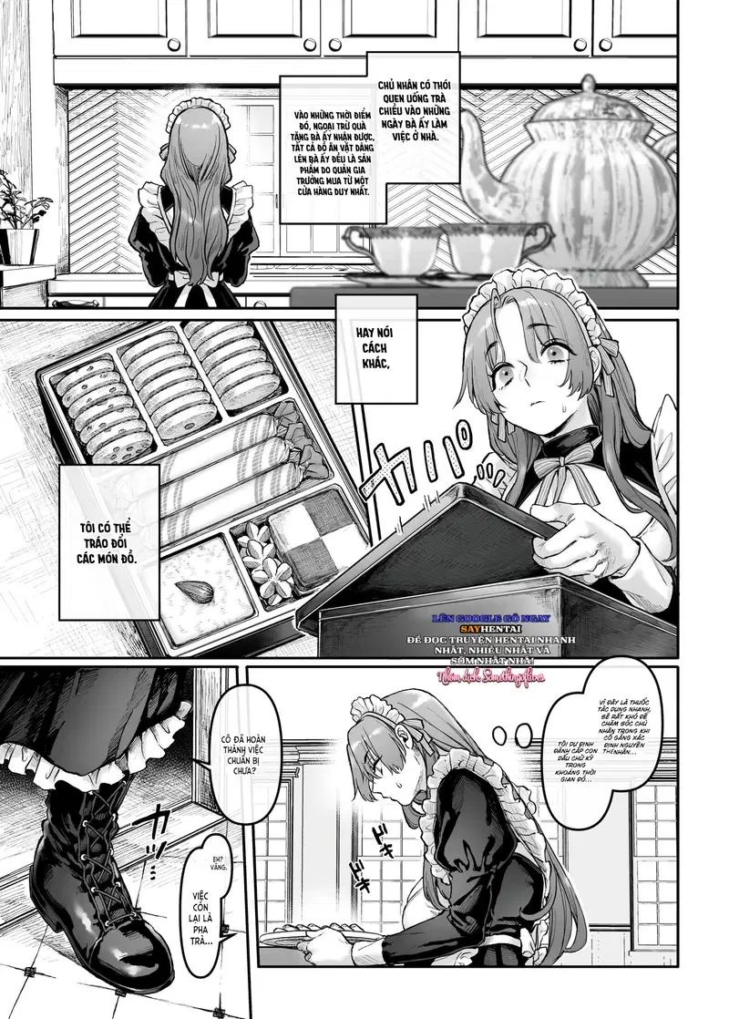 Nàng hầu gái giả trang và thủ lĩnh quỷ - Trang 18