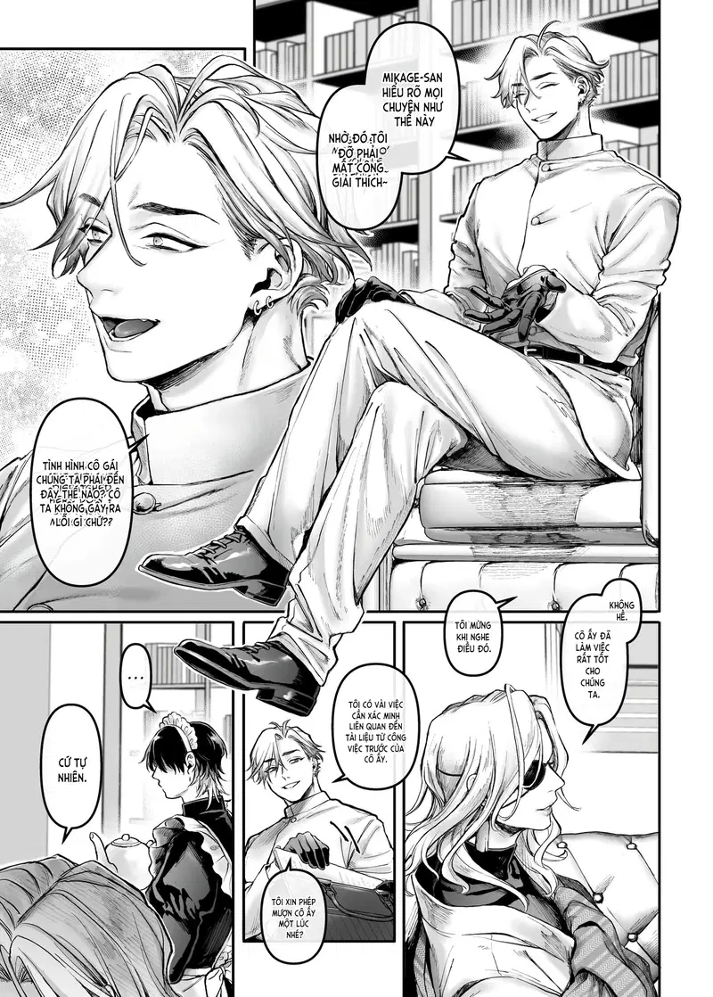 Nàng hầu gái giả trang và thủ lĩnh quỷ - Trang 8