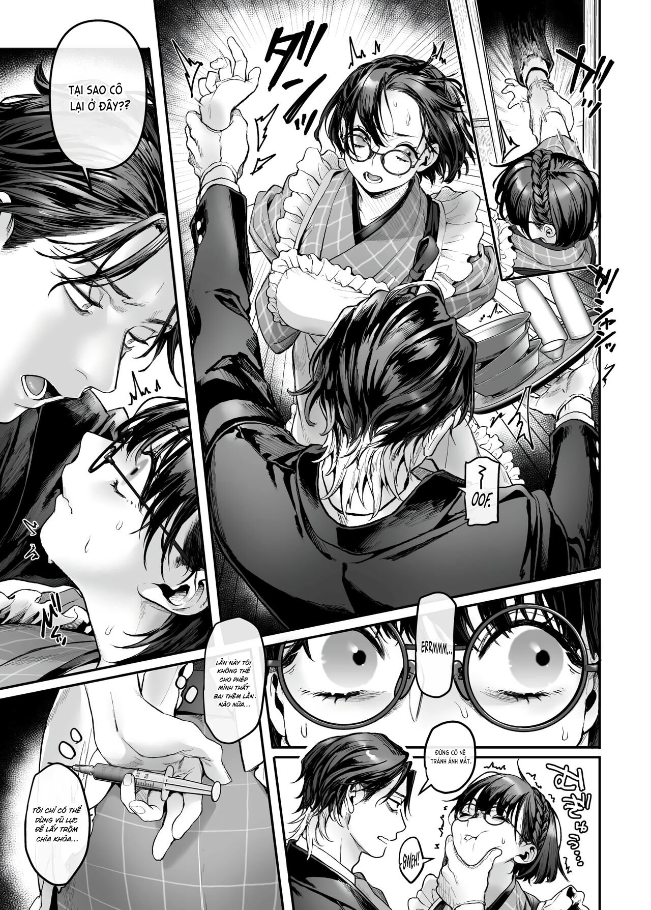 Nàng hầu gái giả trang và thủ lĩnh quỷ - Trang 9