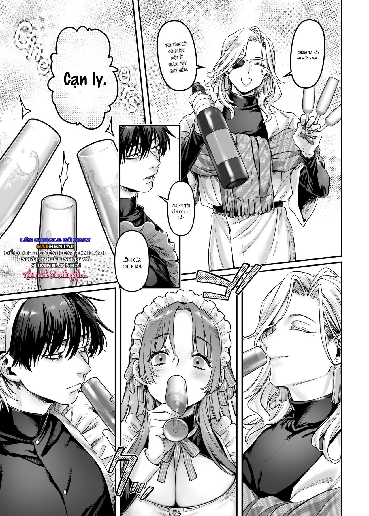 Nàng hầu gái giả trang và thủ lĩnh quỷ - Trang 10