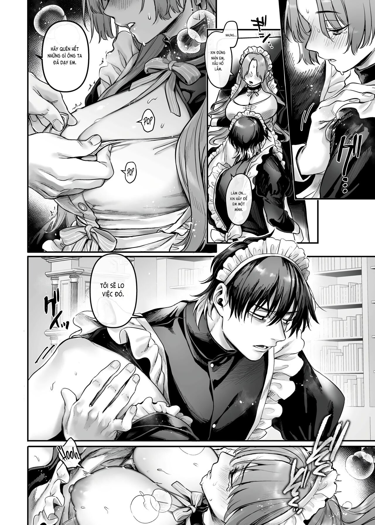 Nàng hầu gái giả trang và thủ lĩnh quỷ - Trang 13