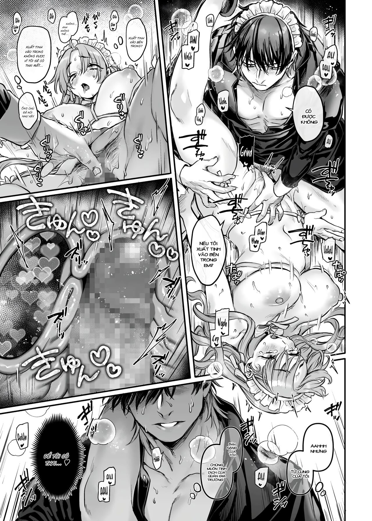 Nàng hầu gái giả trang và thủ lĩnh quỷ - Trang 3