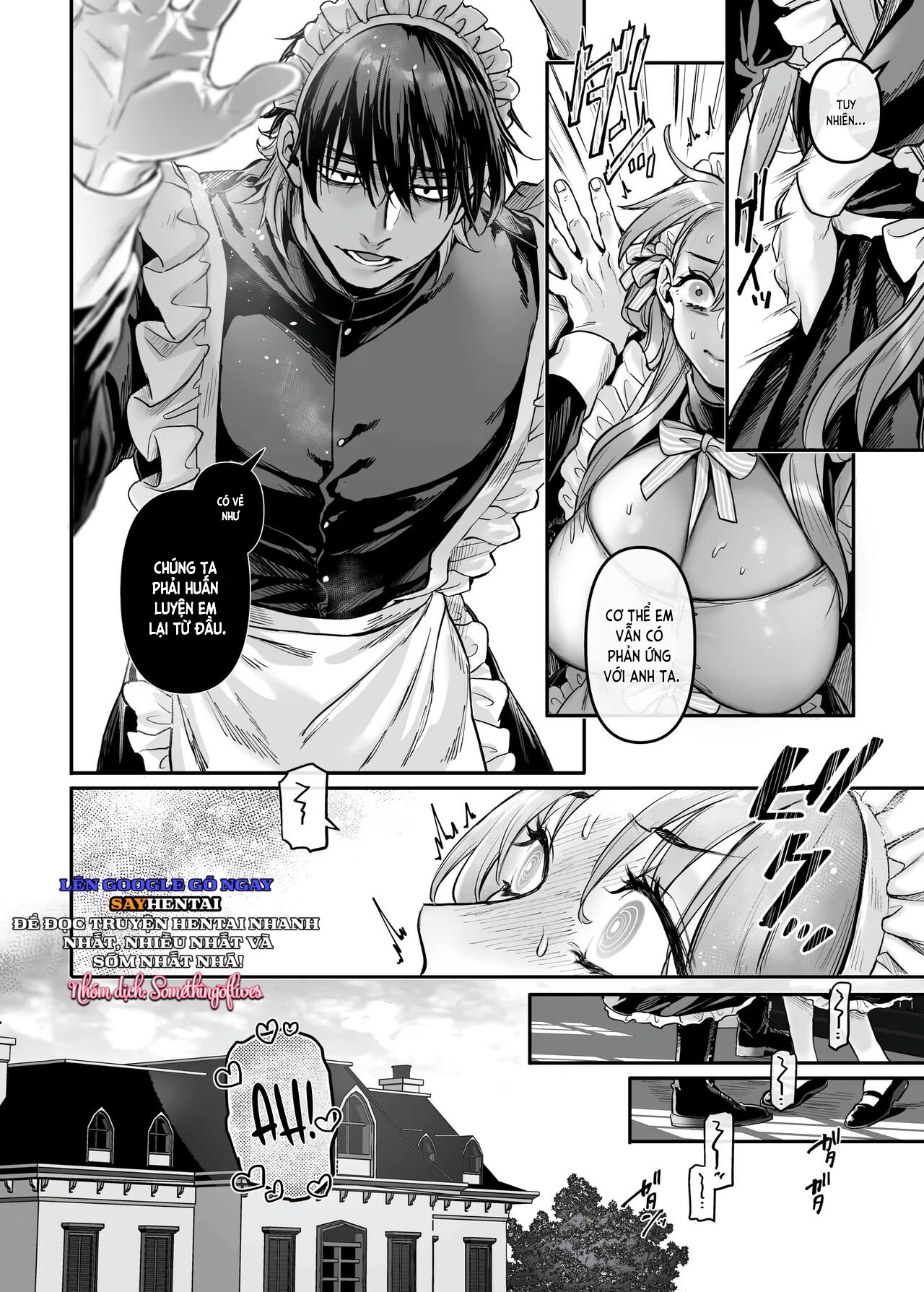 Nàng hầu gái giả trang và thủ lĩnh quỷ - Trang 12