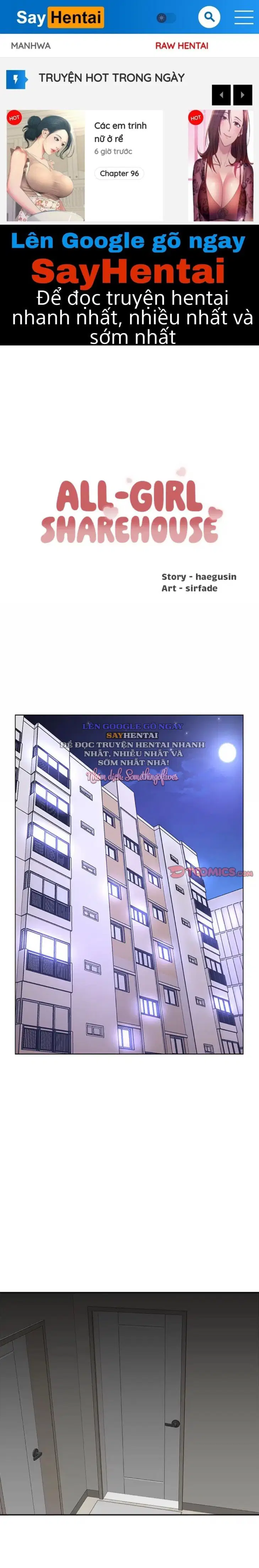 Ngôi Nhà Nữ Sinh - Trang 1