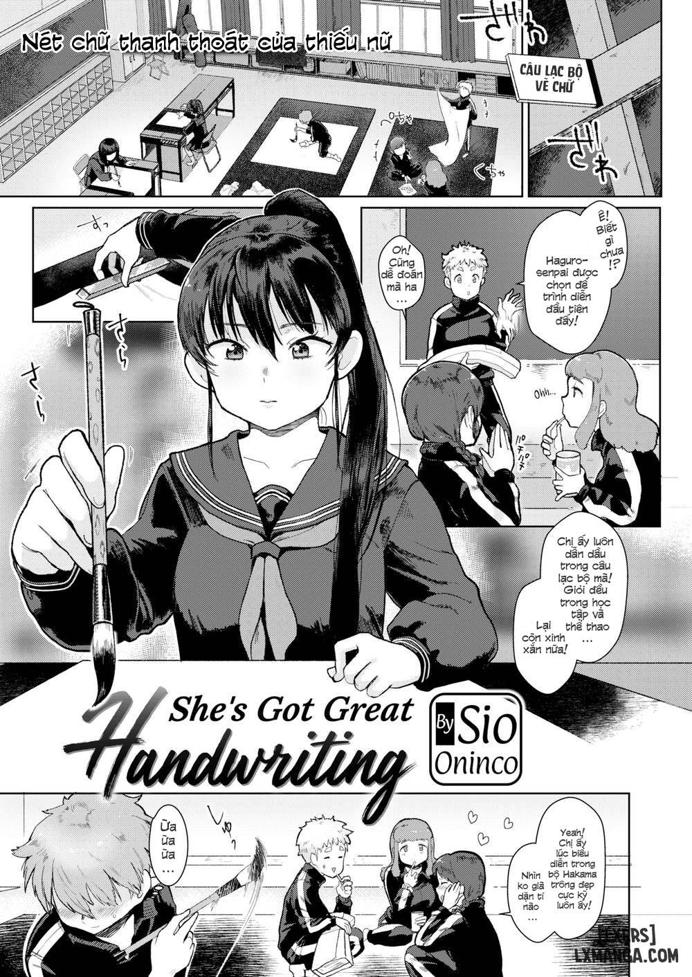 Chữ Viết Của Cô Ấy Thật Đẹp - Trang 1
