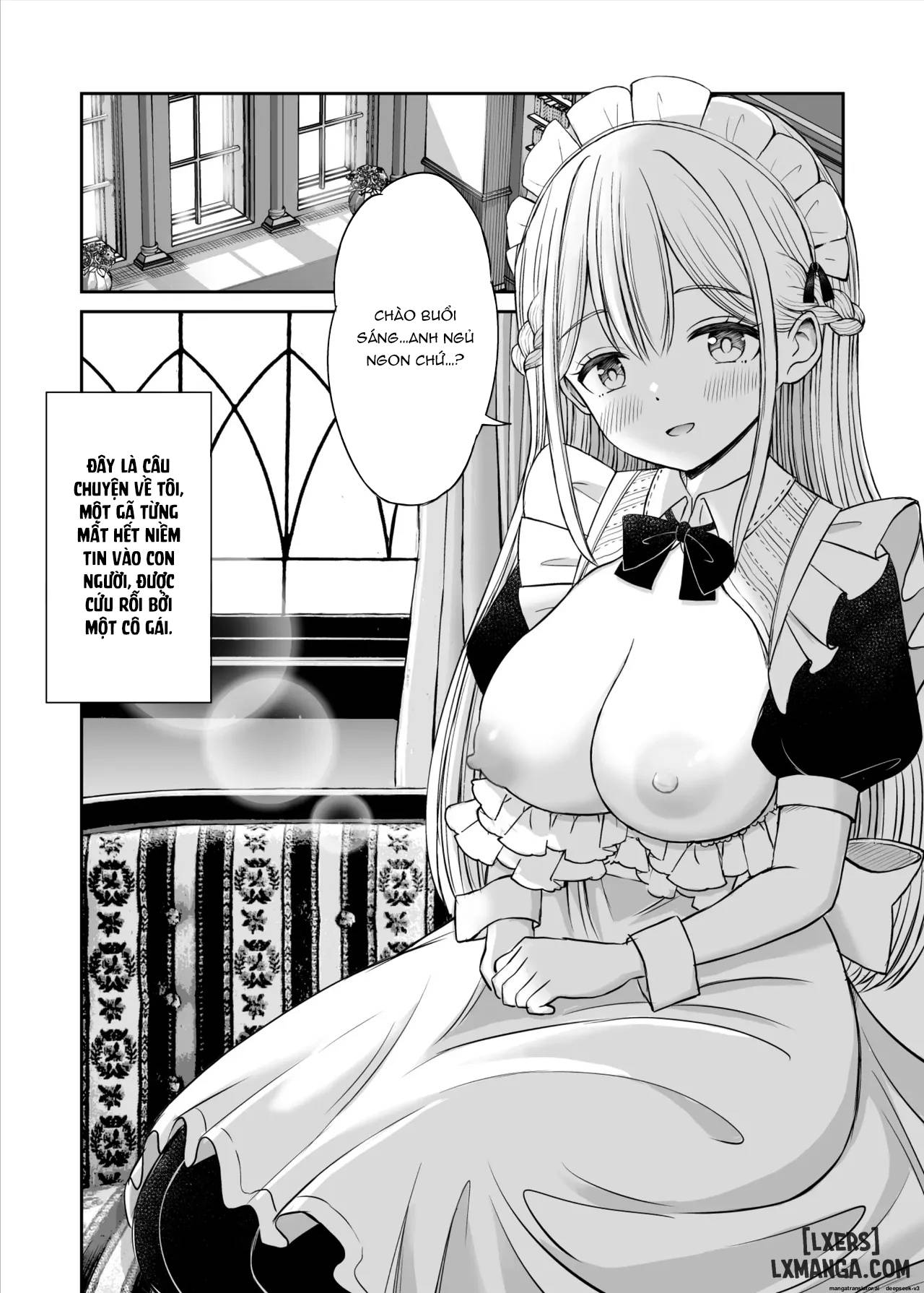 Yawaraka Maid no Gohoushi Sex ONESHOT - Trang 4