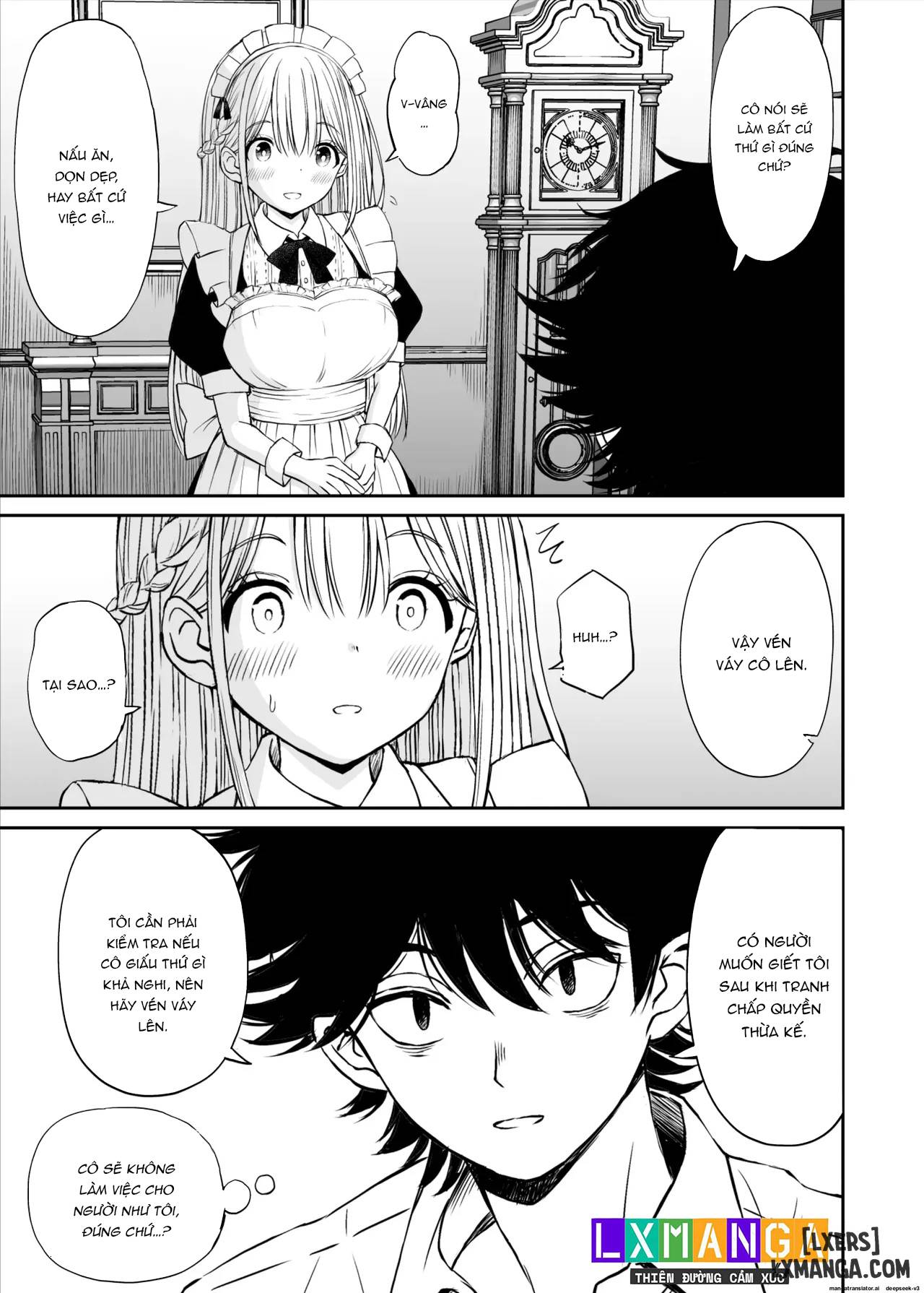 Yawaraka Maid no Gohoushi Sex ONESHOT - Trang 8