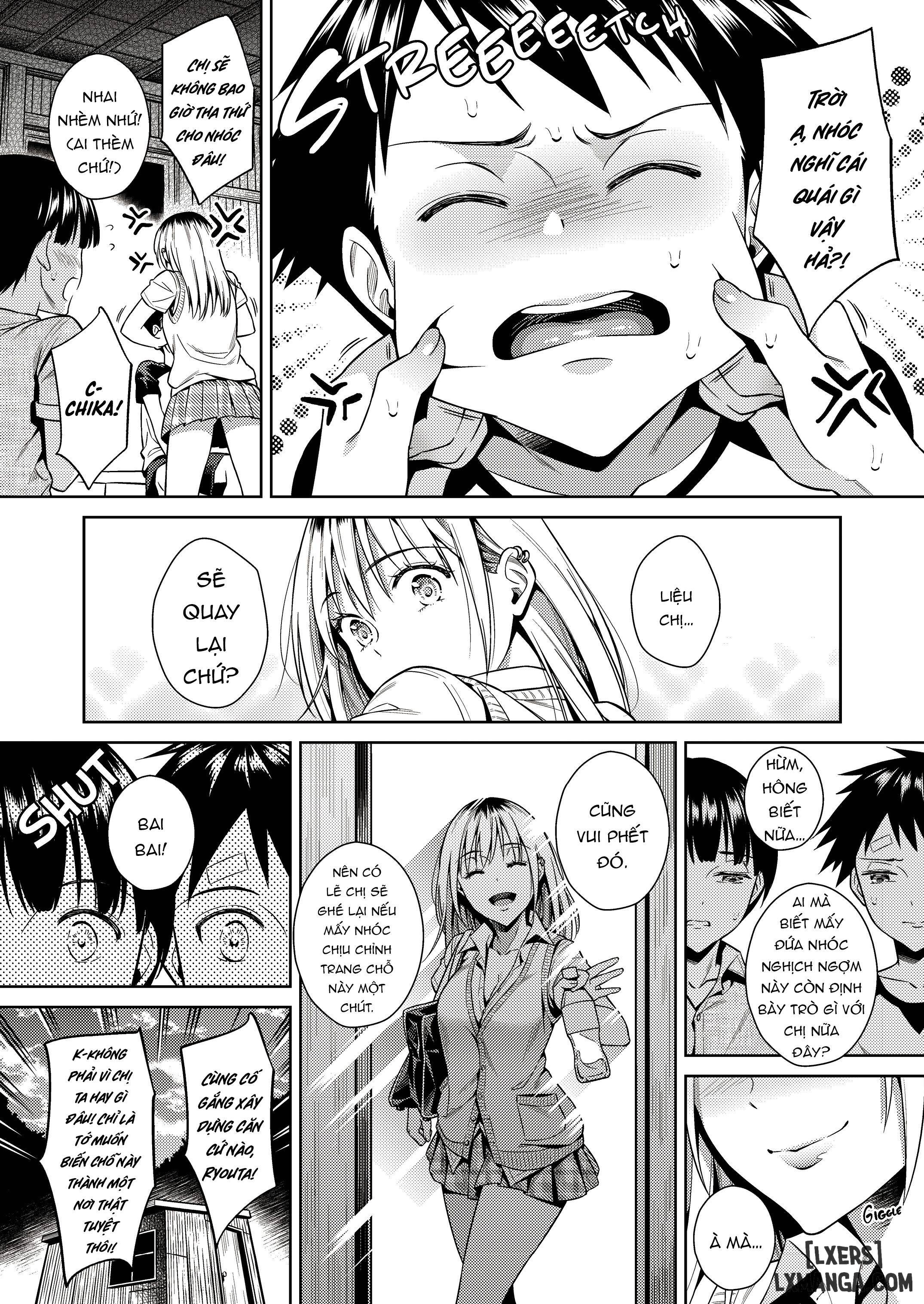 One girl and two boys in their secret base - Trang 33