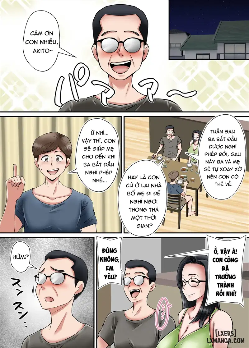 Haha no Sango Oppai ni Miserarete - Trang 38