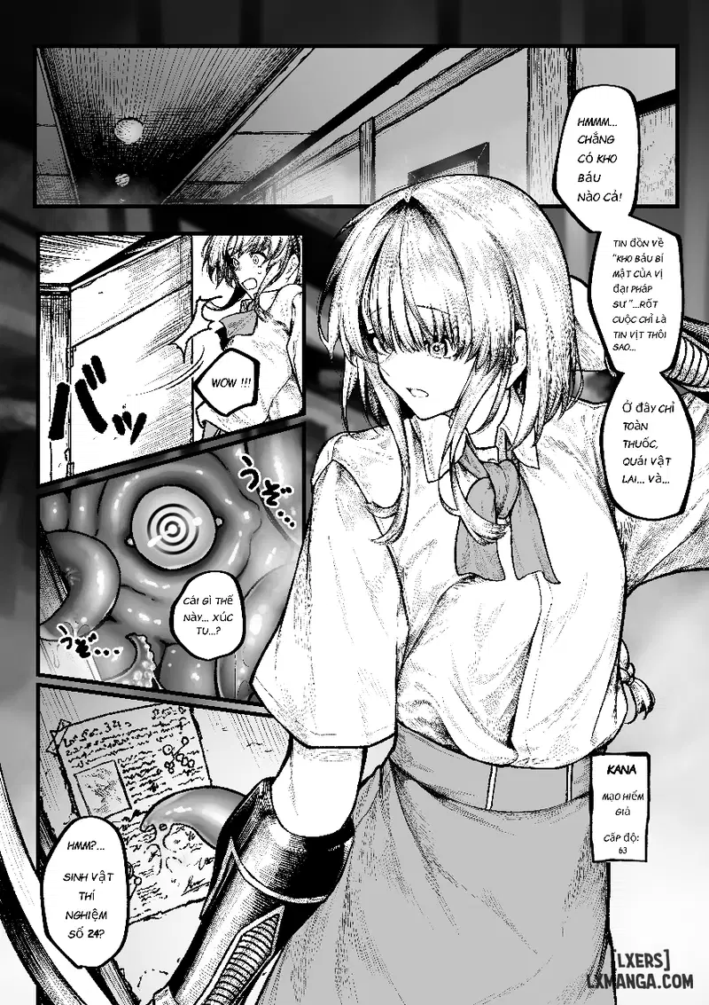 [Jury] Nữ Mạo Hiểm Giả Dâm Đãng Không Cam Bị Chinh Phục Bởi Xúc Tu (AI Translation) - Trang 1