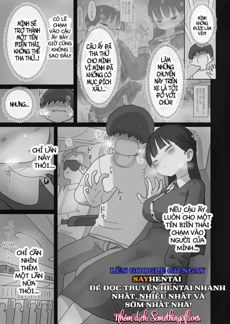 Yokou Bus Demo Kossori Nakadashi Sasete Kureru Classmate No Kuroi-San - Trang 9