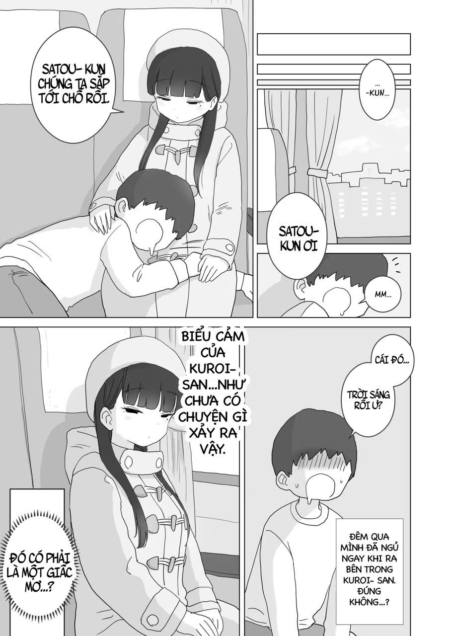 Yokou Bus Demo Kossori Nakadashi Sasete Kureru Classmate No Kuroi-San - Trang 20