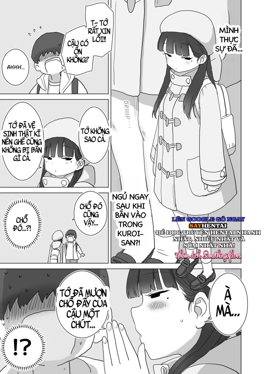 Yokou Bus Demo Kossori Nakadashi Sasete Kureru Classmate No Kuroi-San - Trang 22