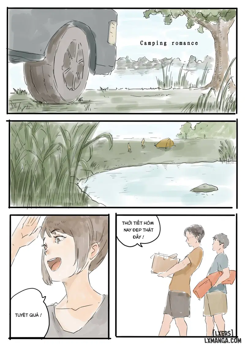 Kinki - Camping Romance- truyện màu - Trang 1