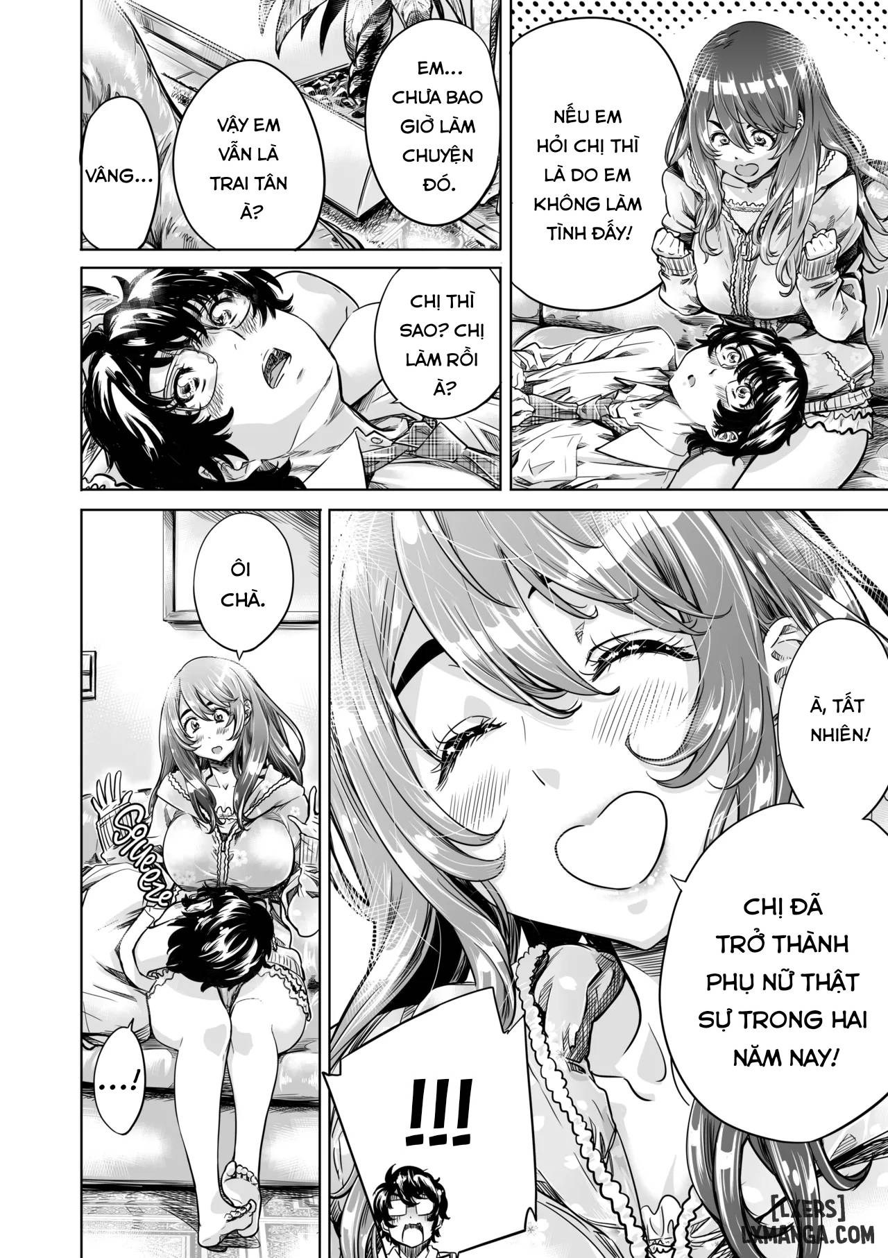 Chị tôi chỉ thỏa mãn tôi một chút thôi nên không sao đâu 1. - Trang 8